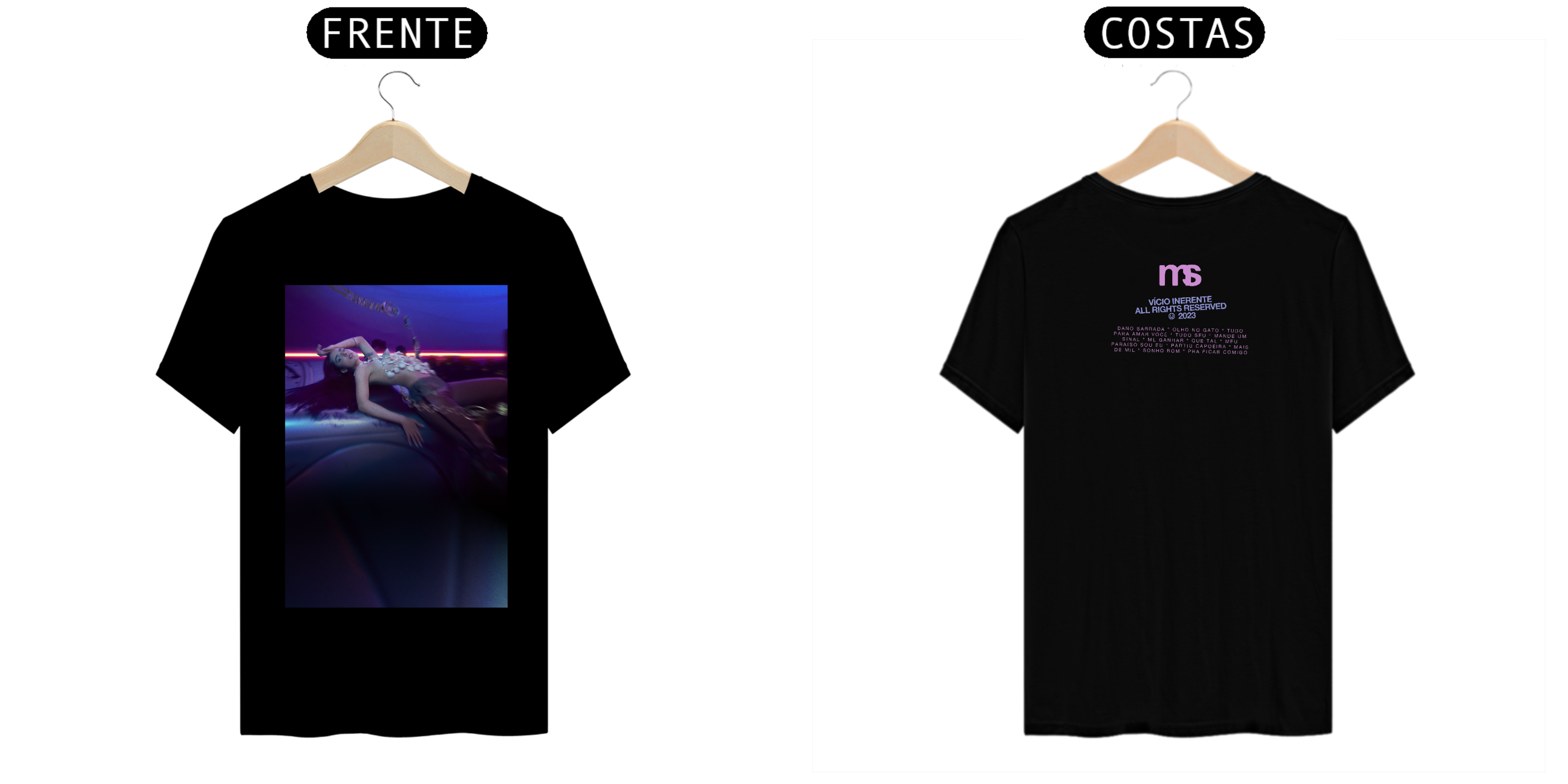 Camiseta T-shirt Marina Sena Vício Inerente 