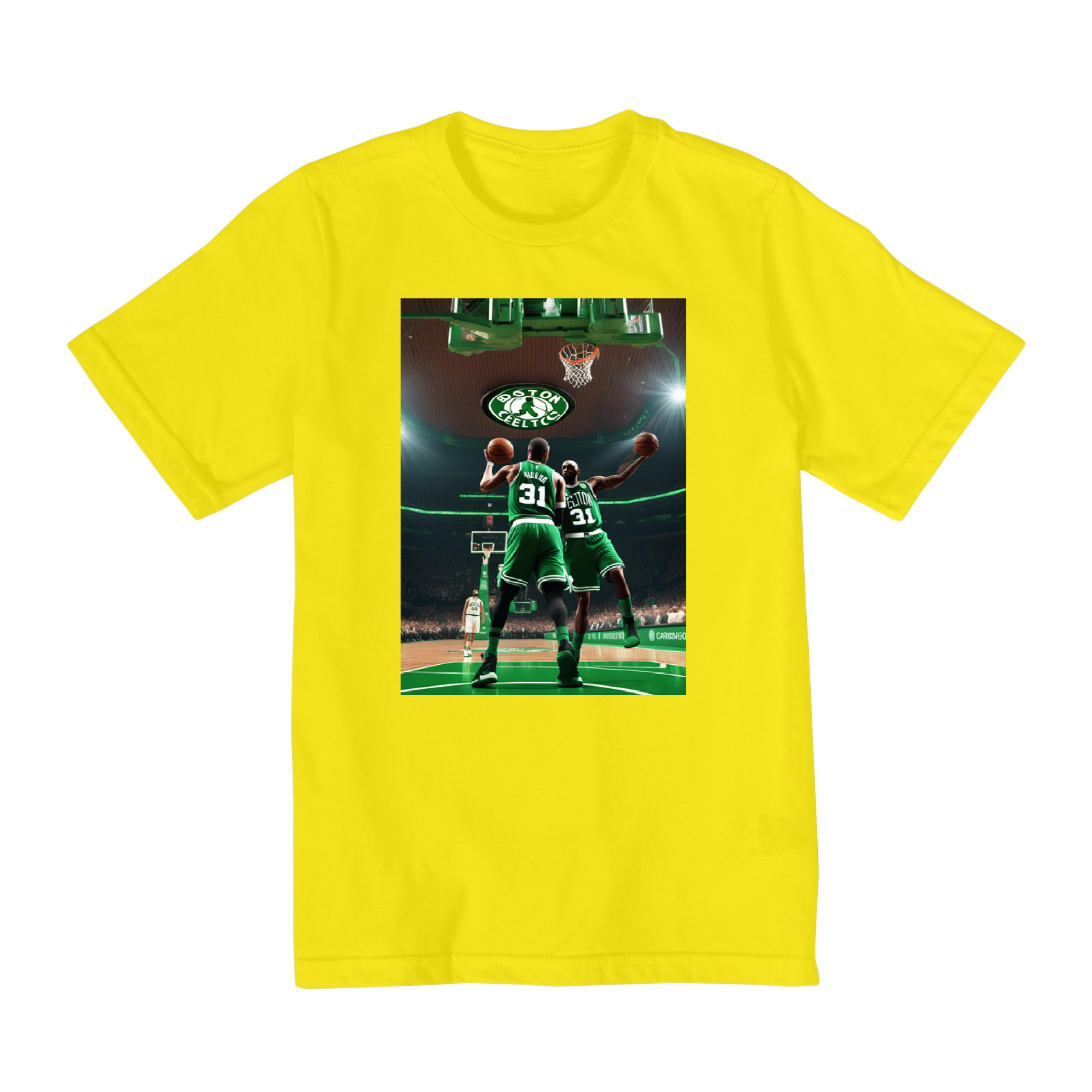 T-SHIRT INFANTIL (10 A 14) BOSTON CELTICS