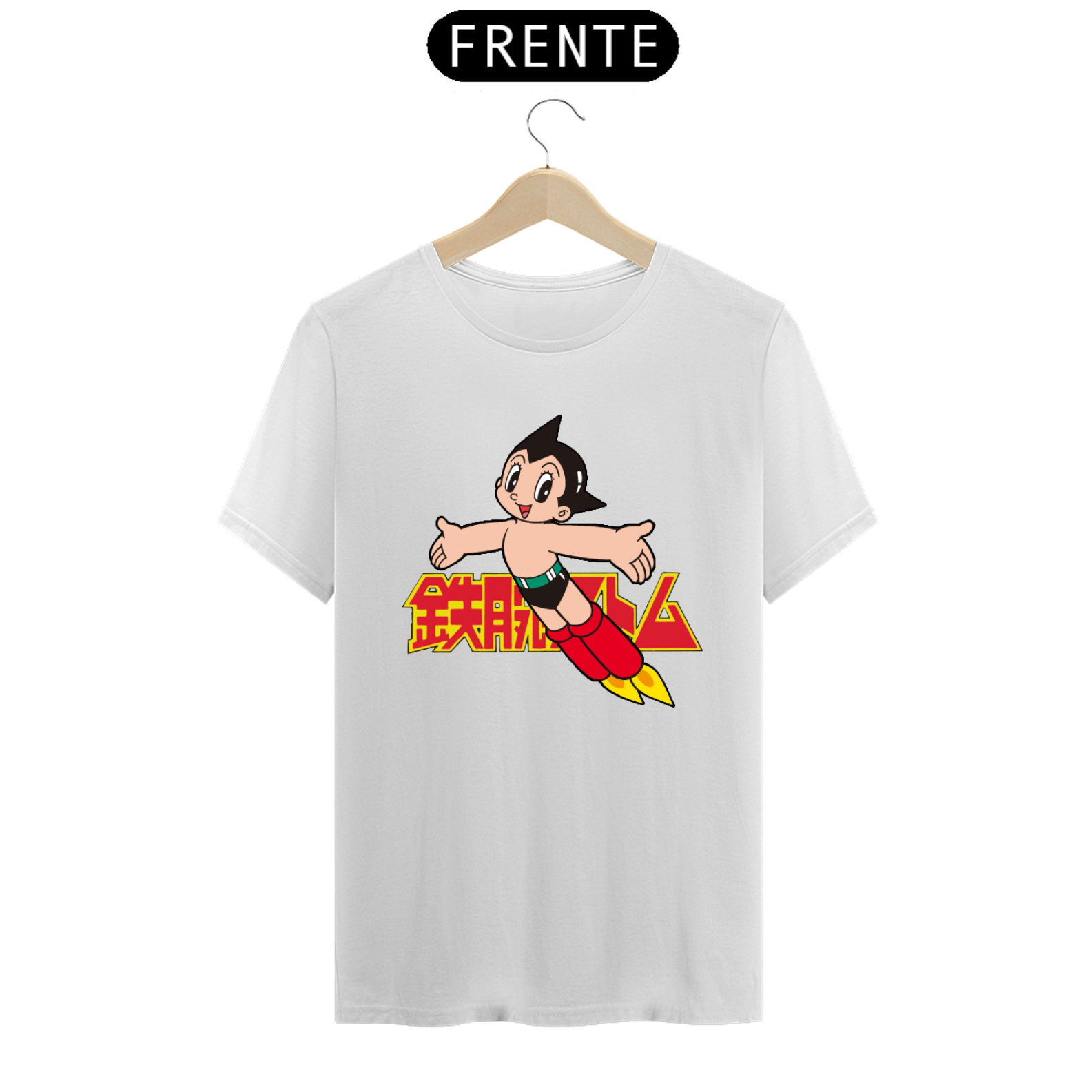 Camisa Tetsuwan Atom - Astro Boy - várias cores