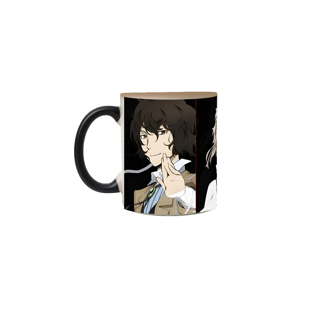 Caneca Bungou Stray Dogs - Dazai - Atsushi - Kunikida