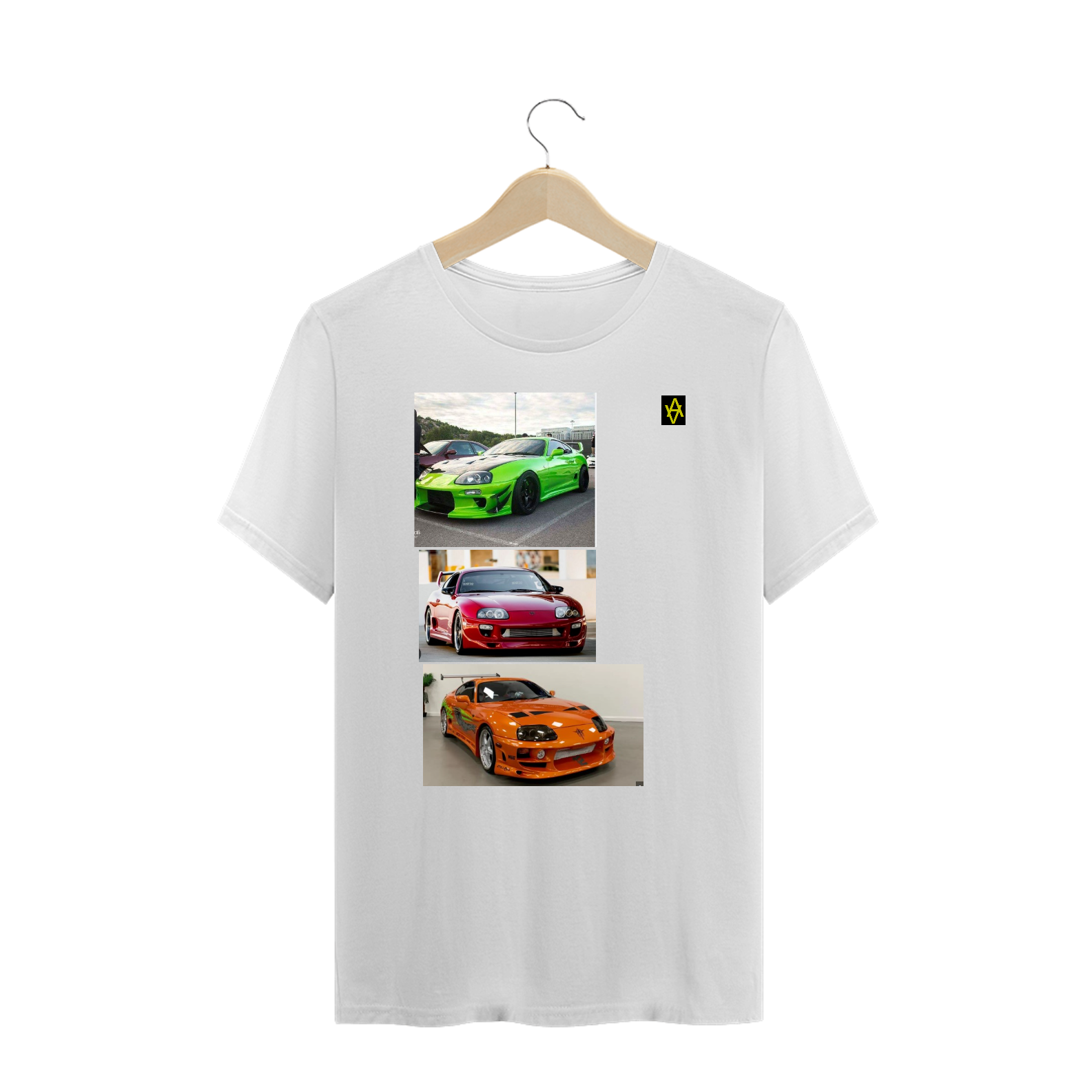 Nome do produto: Camiseta Apolo Vestimenta de Toyota supra mk4