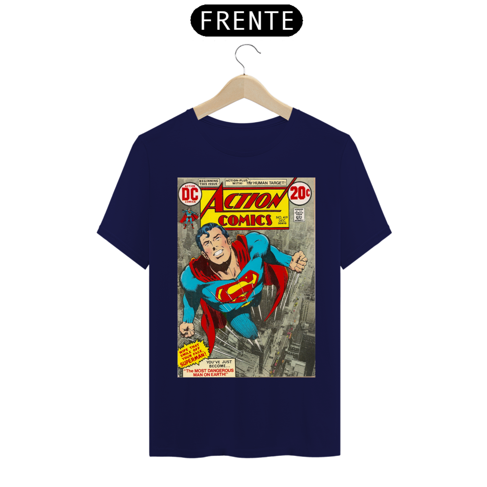 Camiseta Superman Comics