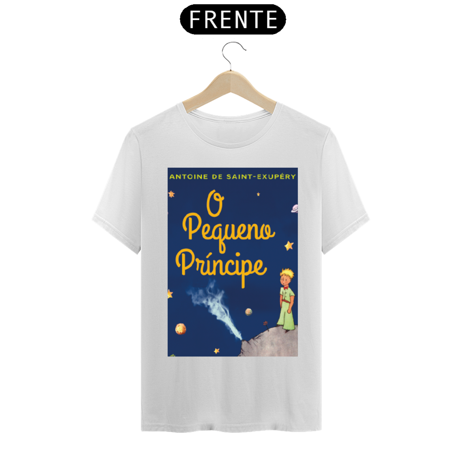 Camiseta Algodão Pequeno Príncipe