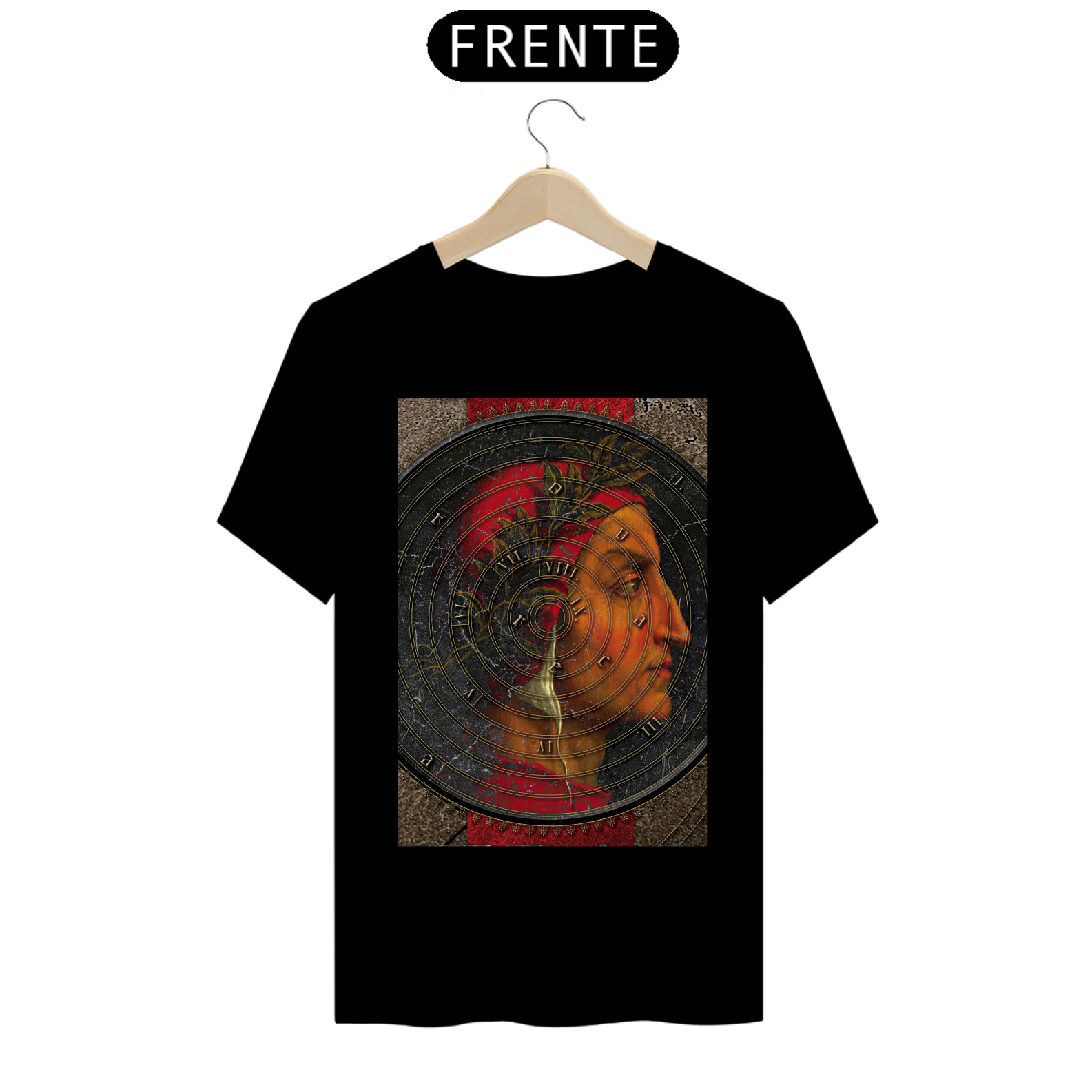 Camiseta Algodão Dante Alighieri