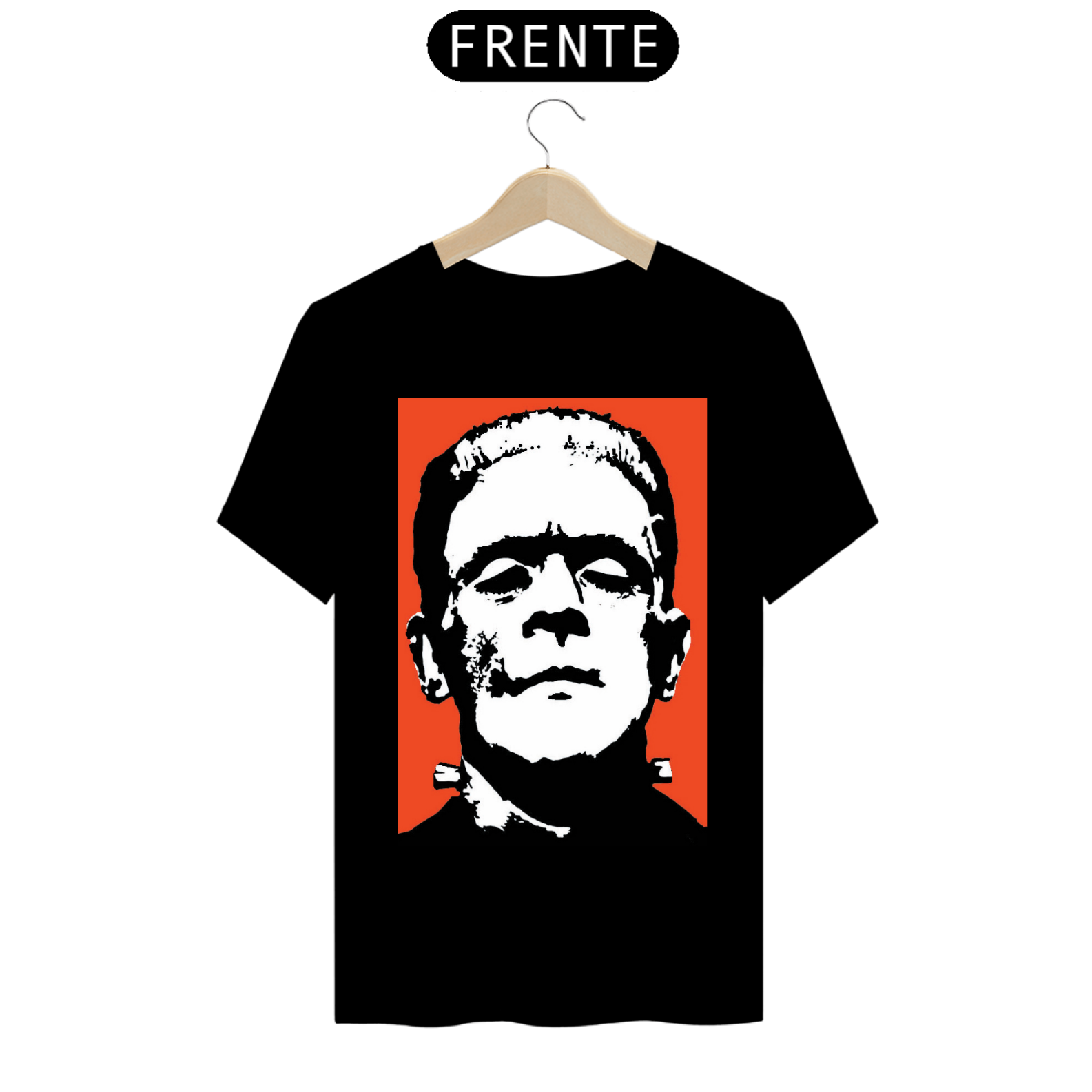 Camiseta Algodão Frankenstein