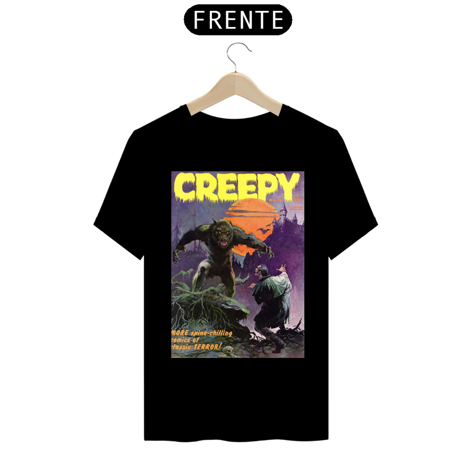 Camiseta Creepy Lobo