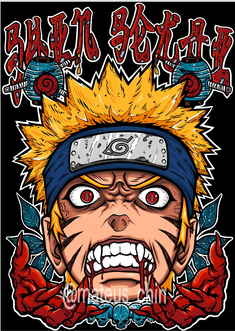 Cartaz Naruto Kurama