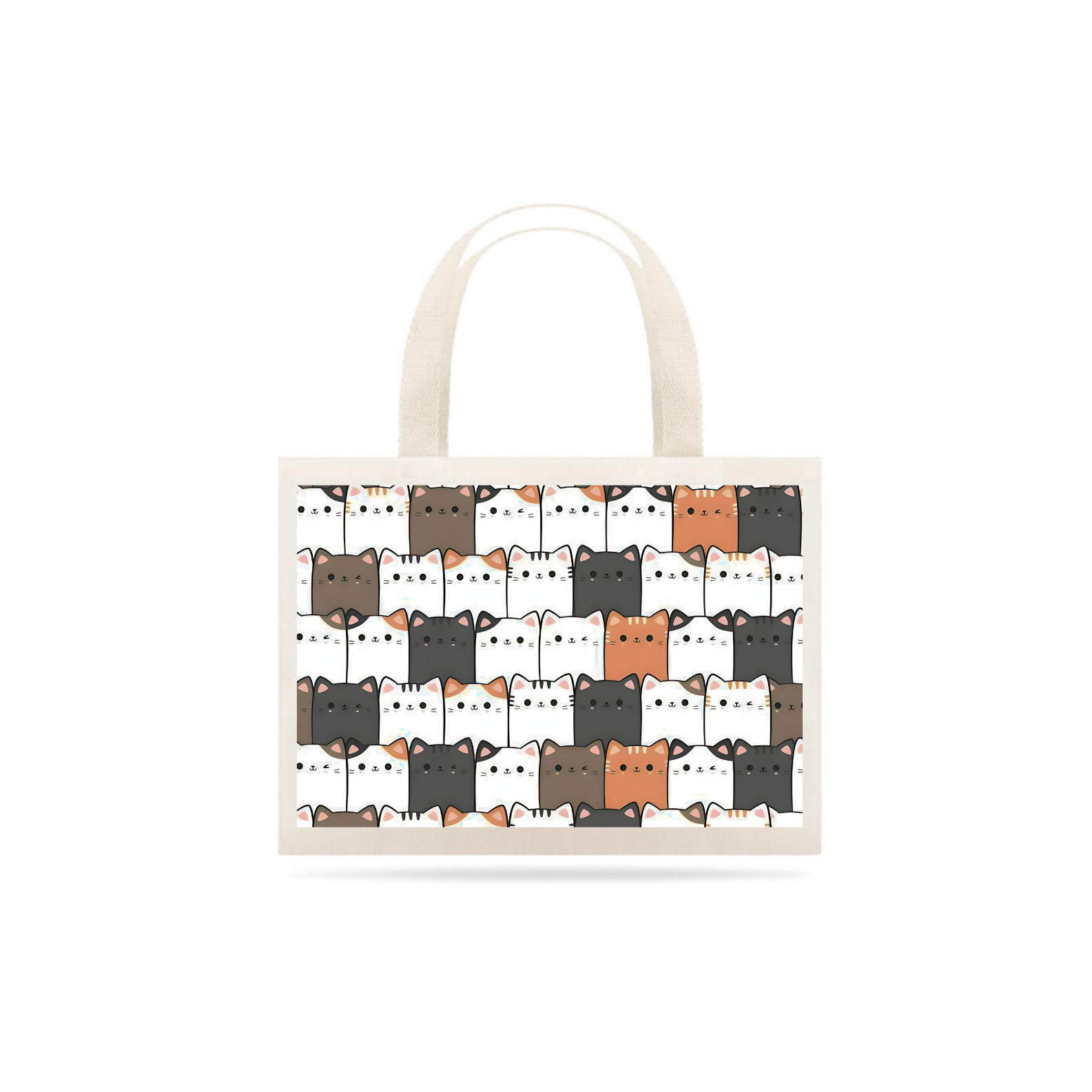 Eco Bag Grande Vários Gatos