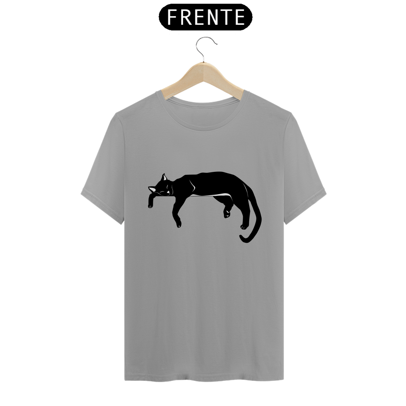 Camiseta Gato Dorminhoco - Tshirt