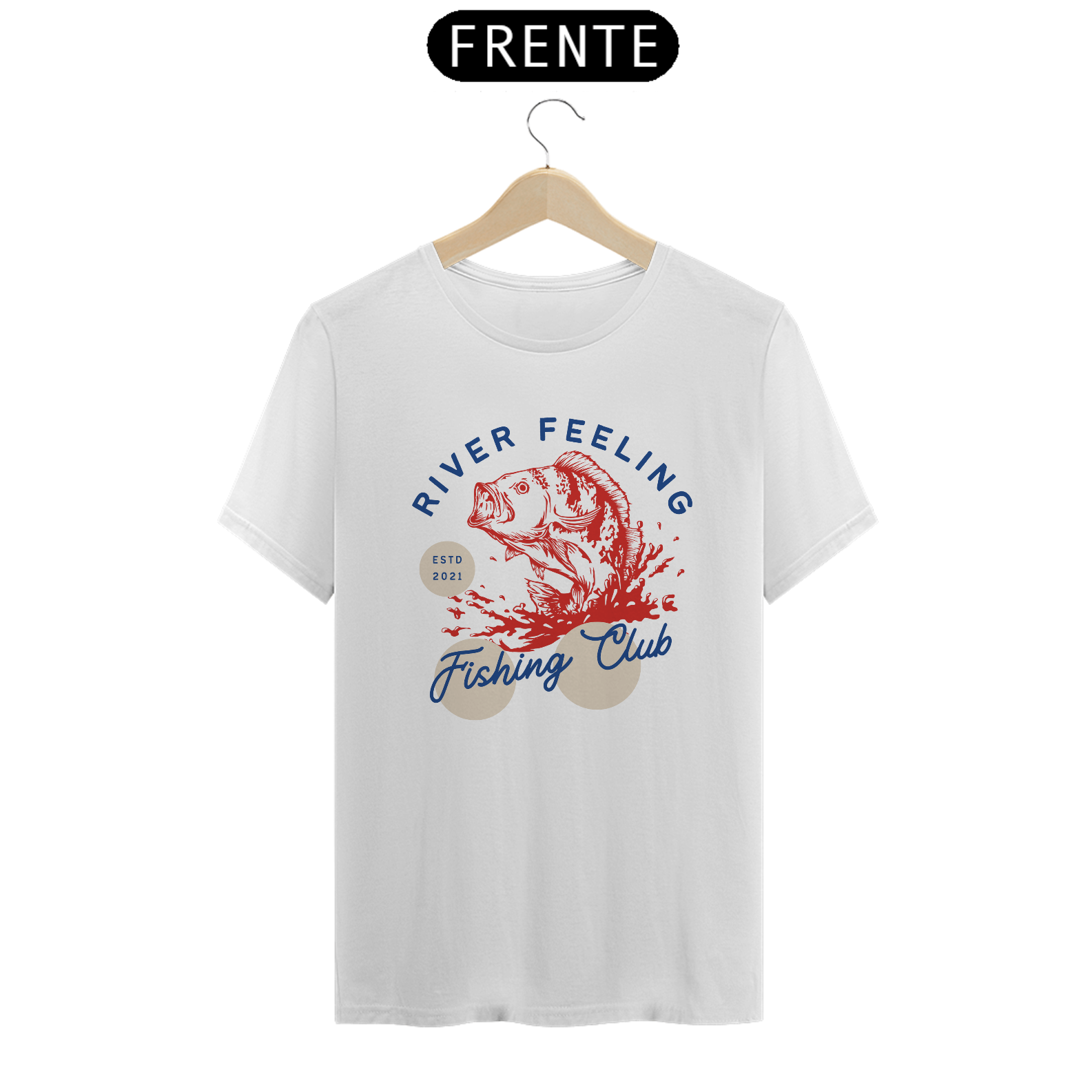 T-shirt Clube de Pesca