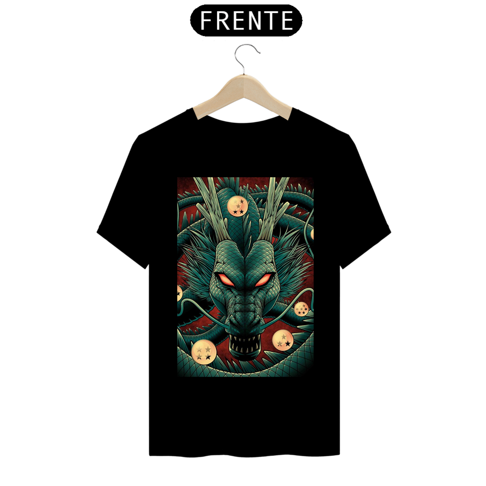 Camisa Dragon Ball Z Esferas - T-shirt 100% algodão 