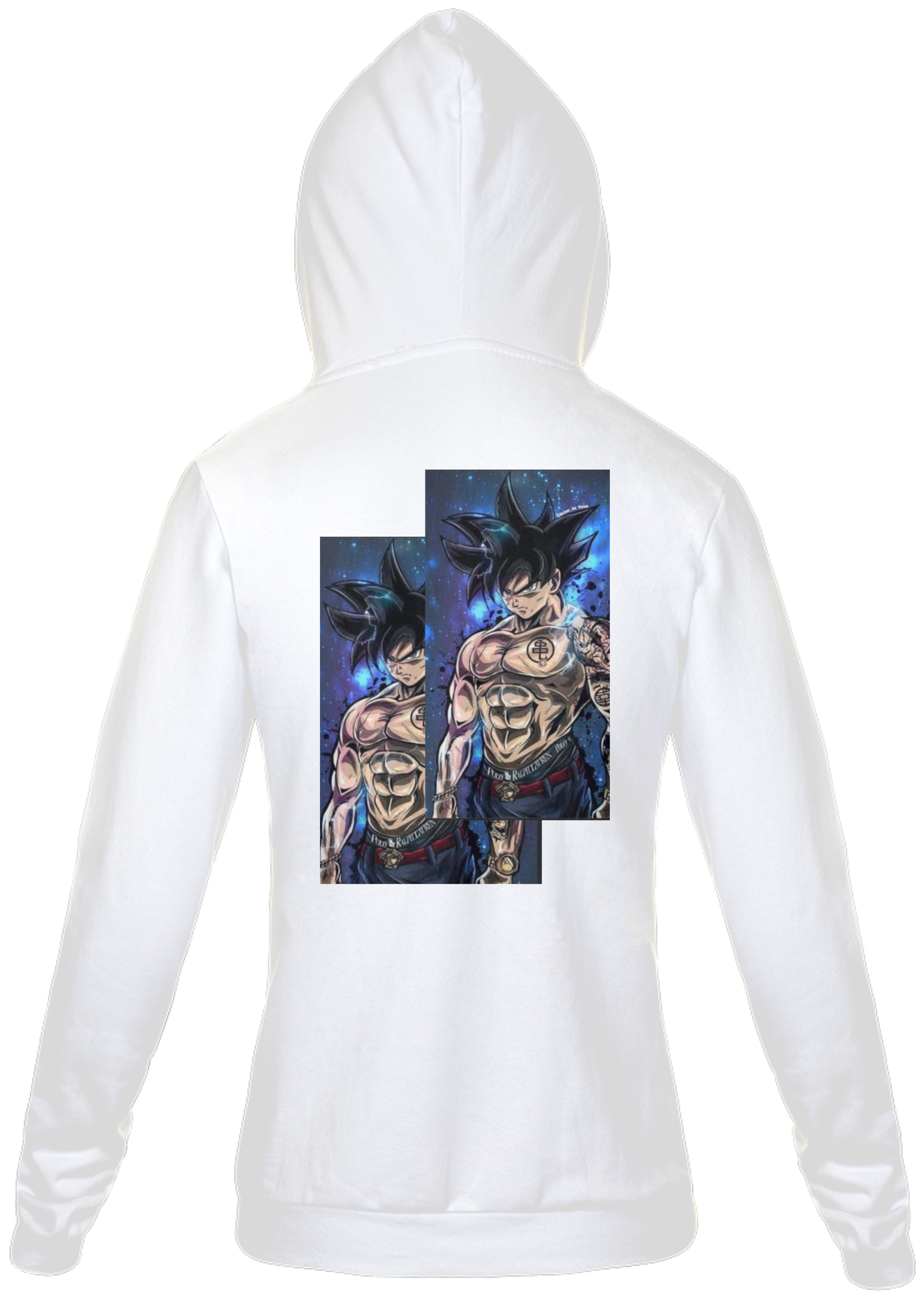 blusa de frio com a estampa do Goku