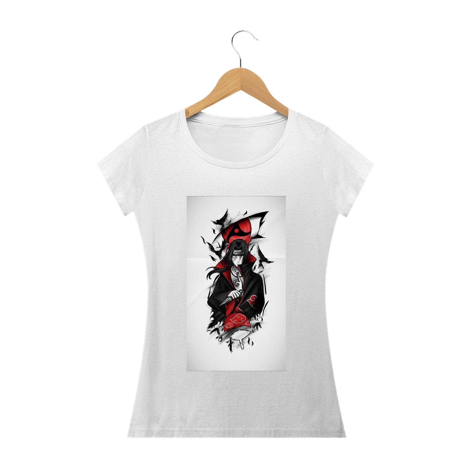 camiseta anime feminina