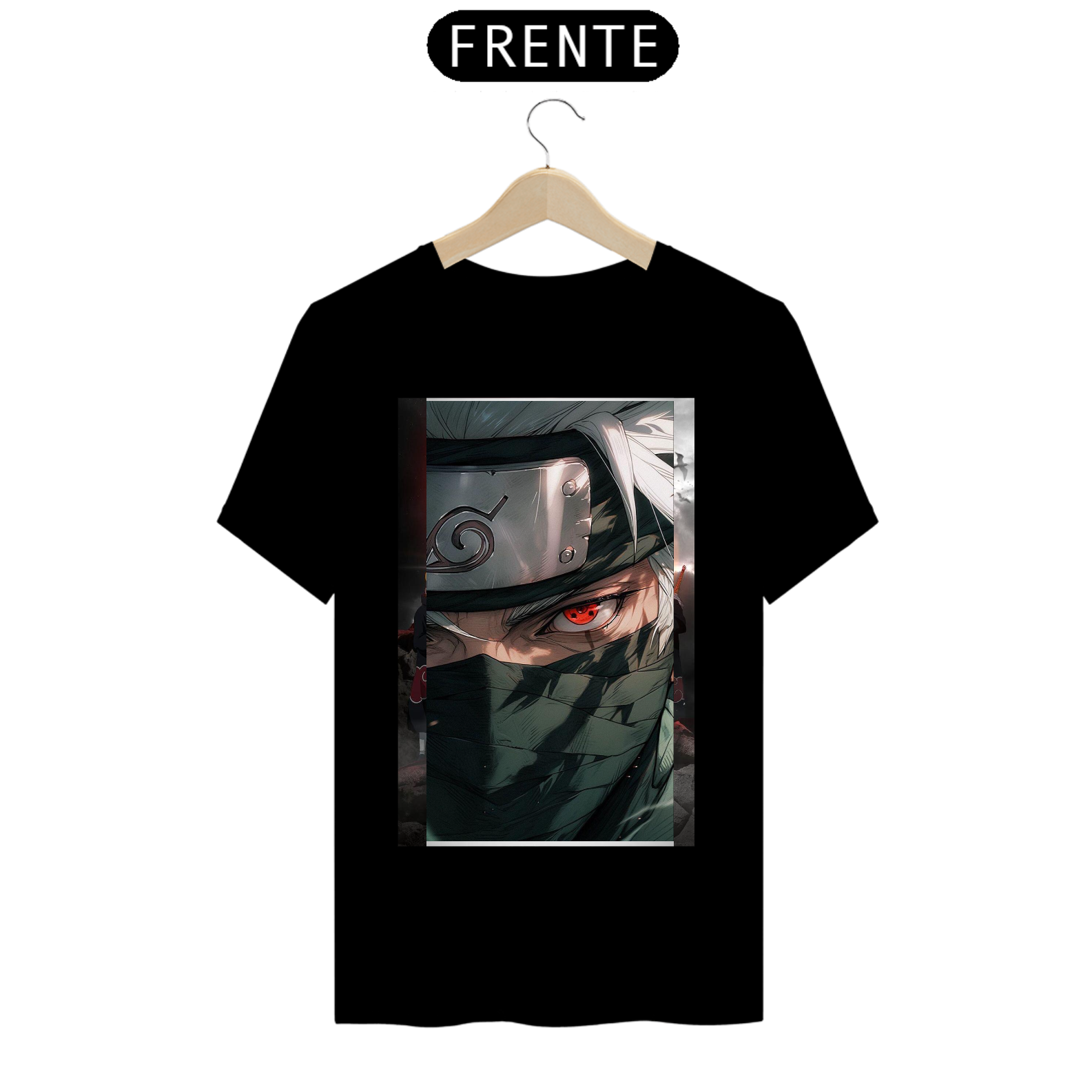 camiseta anime masculina