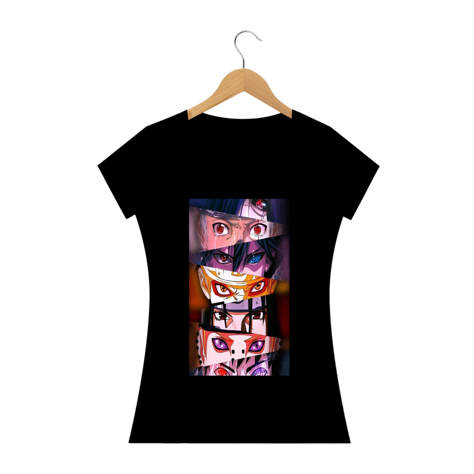 camiseta anime feminina