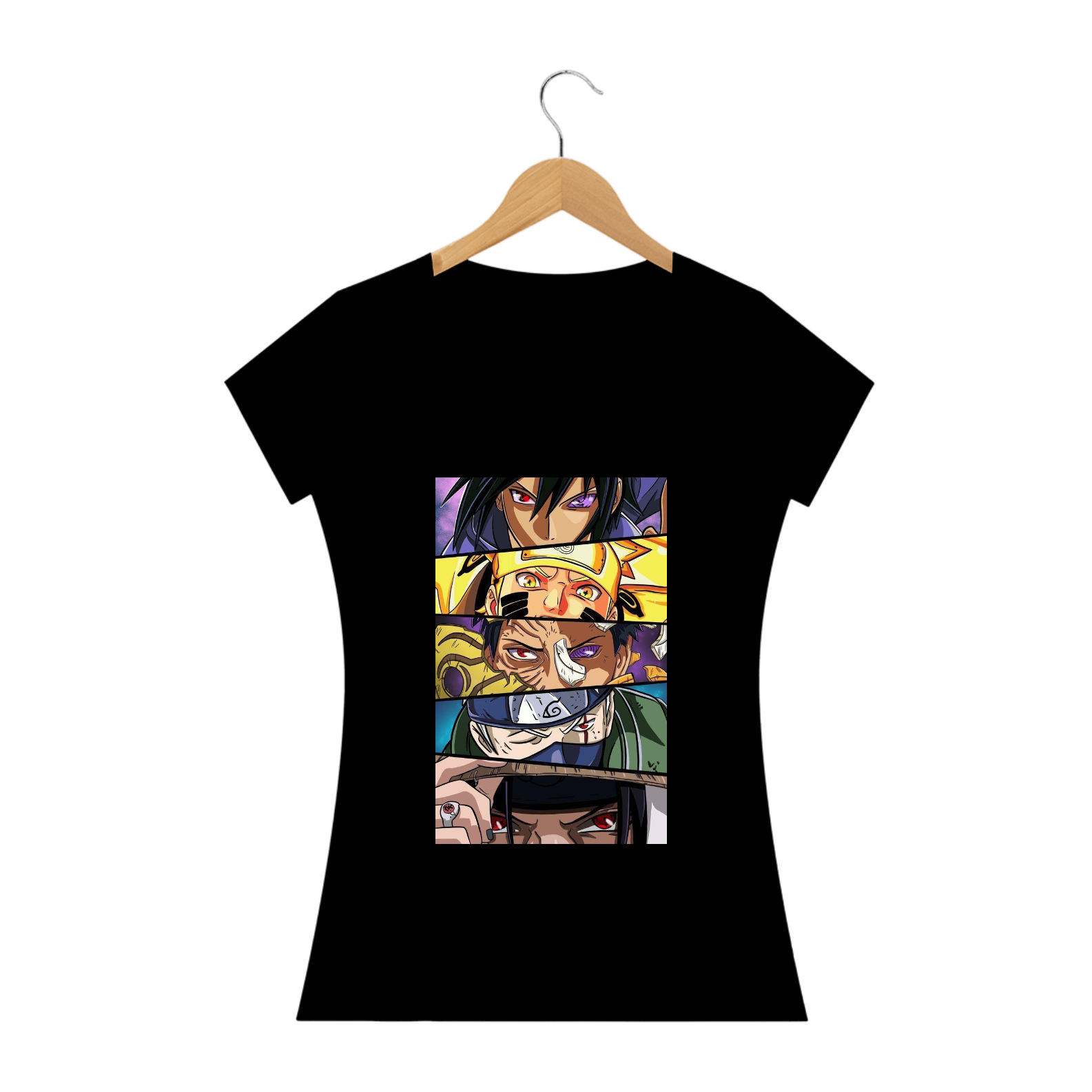 camiseta anime feminina