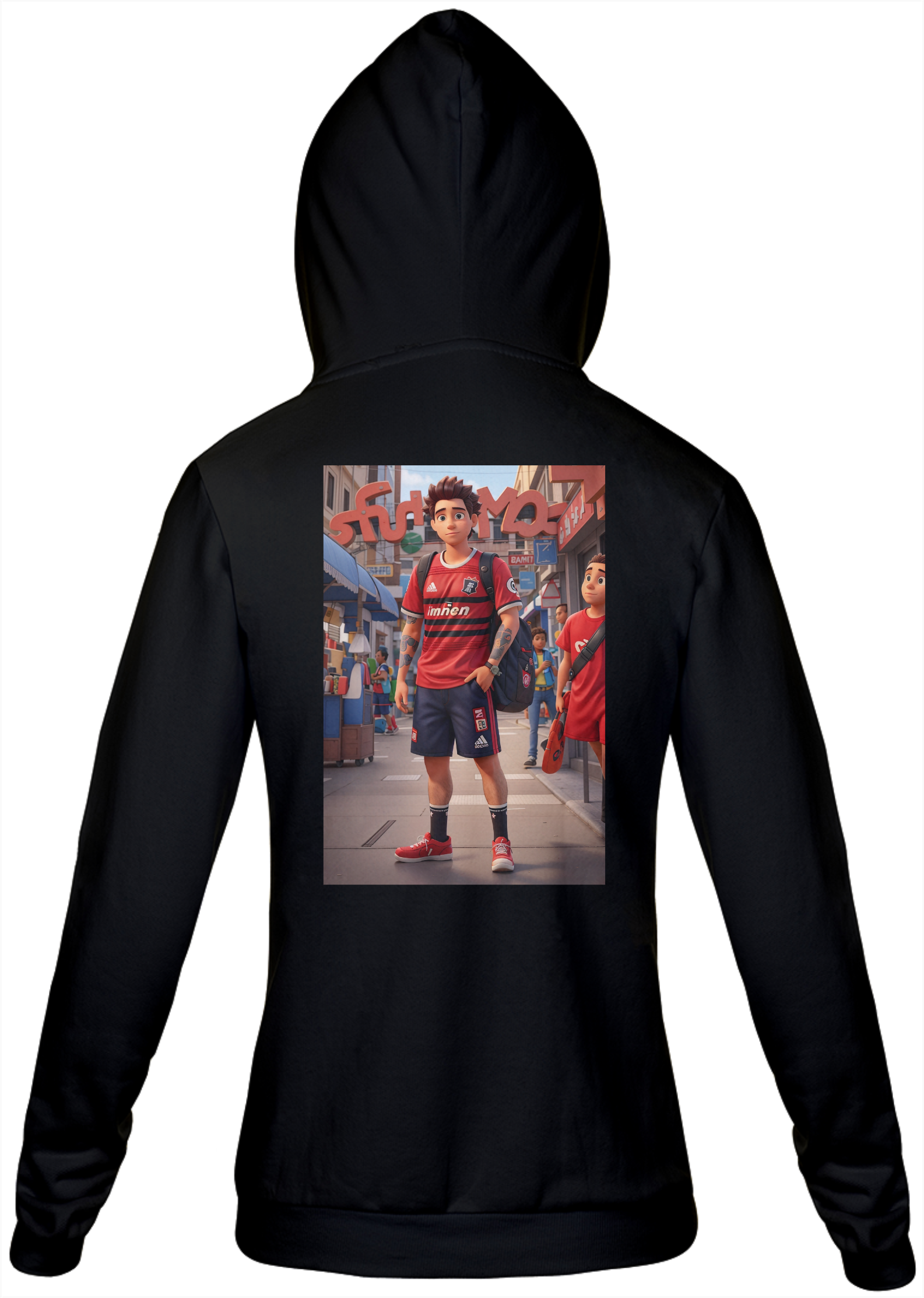 Casaco moletom zíper D,S 