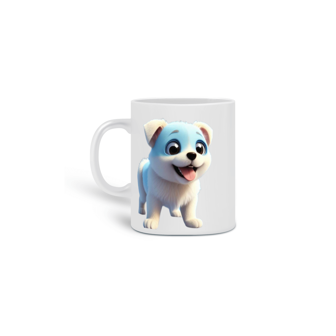 Nome do produto: Caneca cachorro manchado 