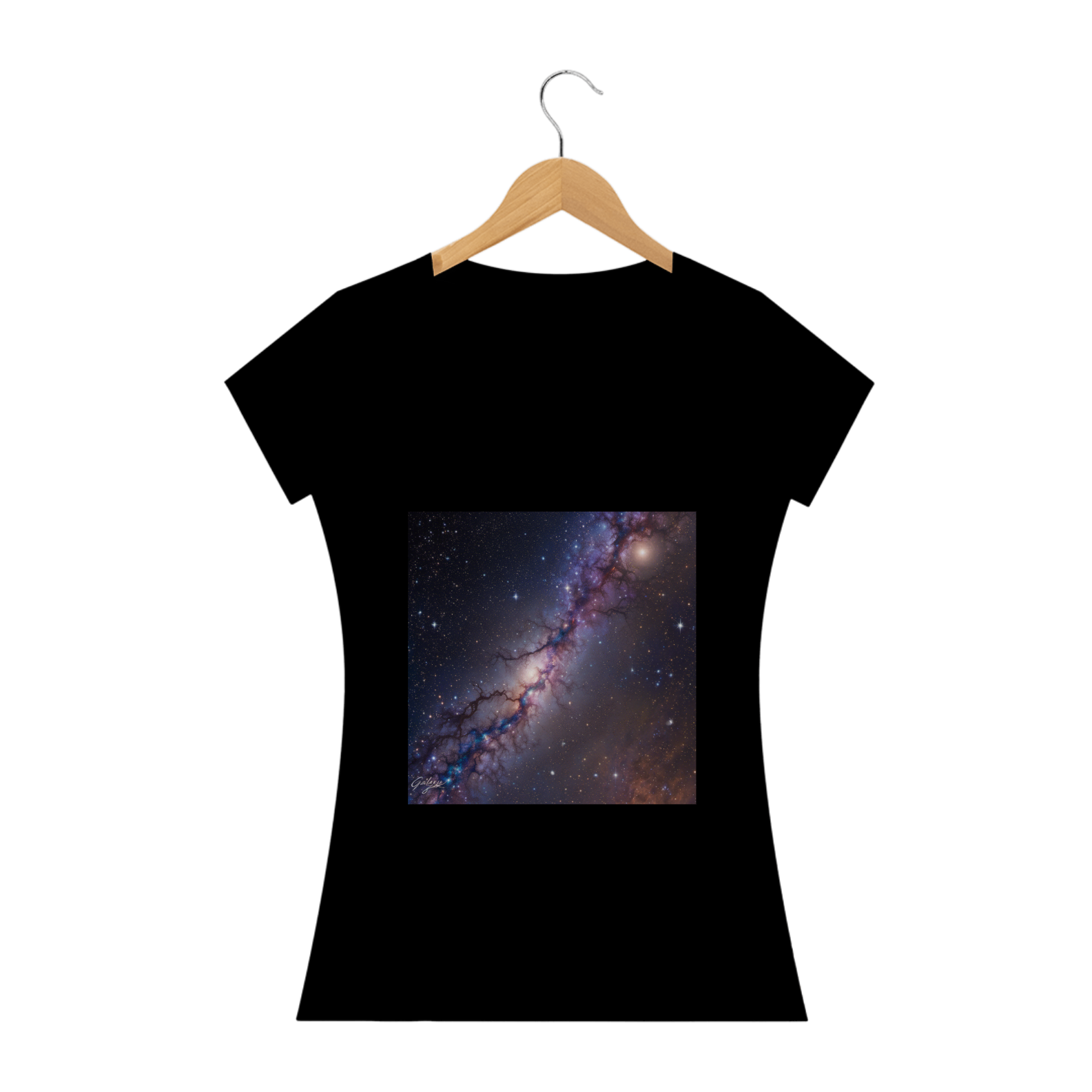 Camisa feminina galaxy