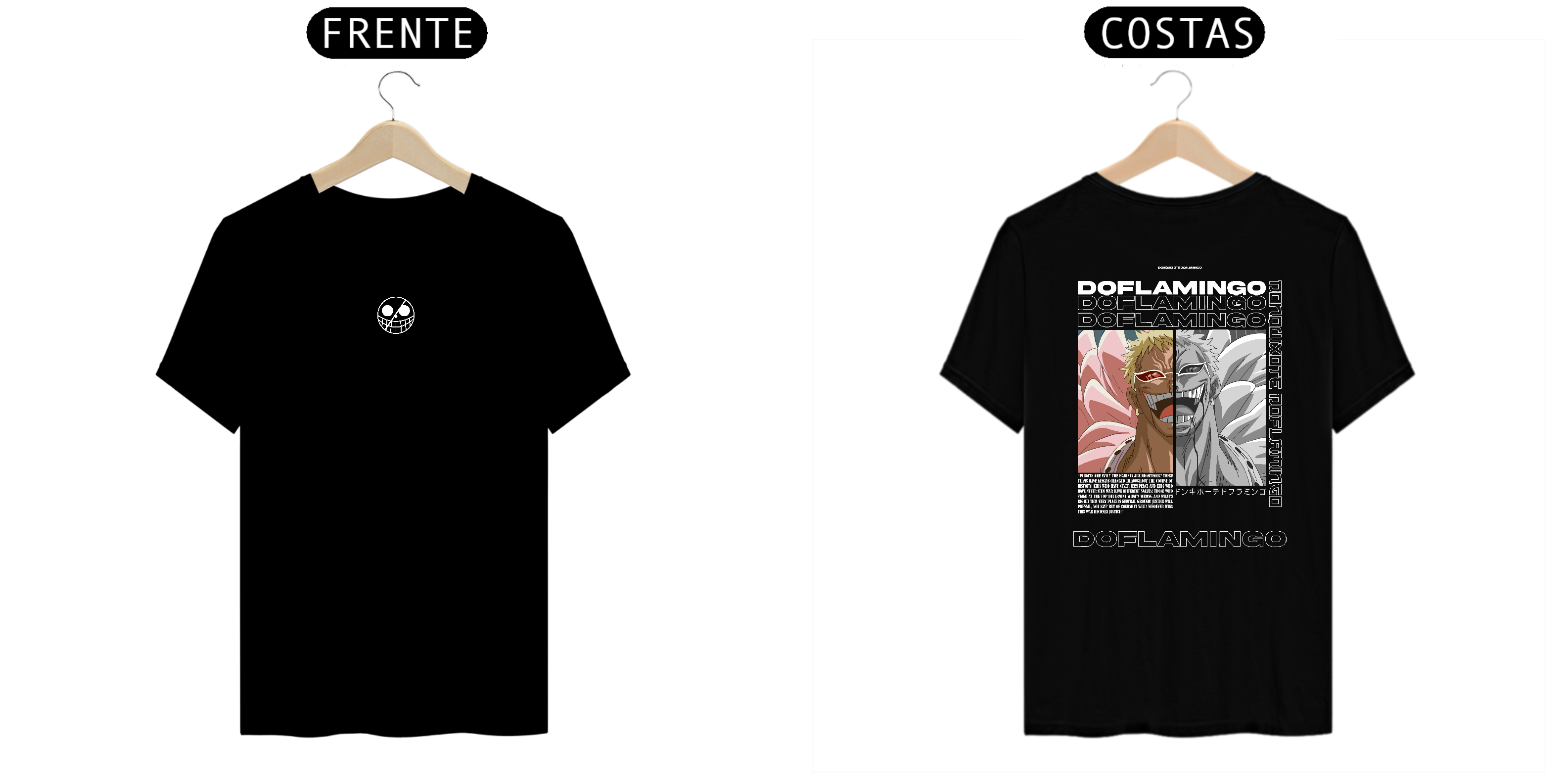 Camisa Classic One Piece - Doflamingo Arte Branca