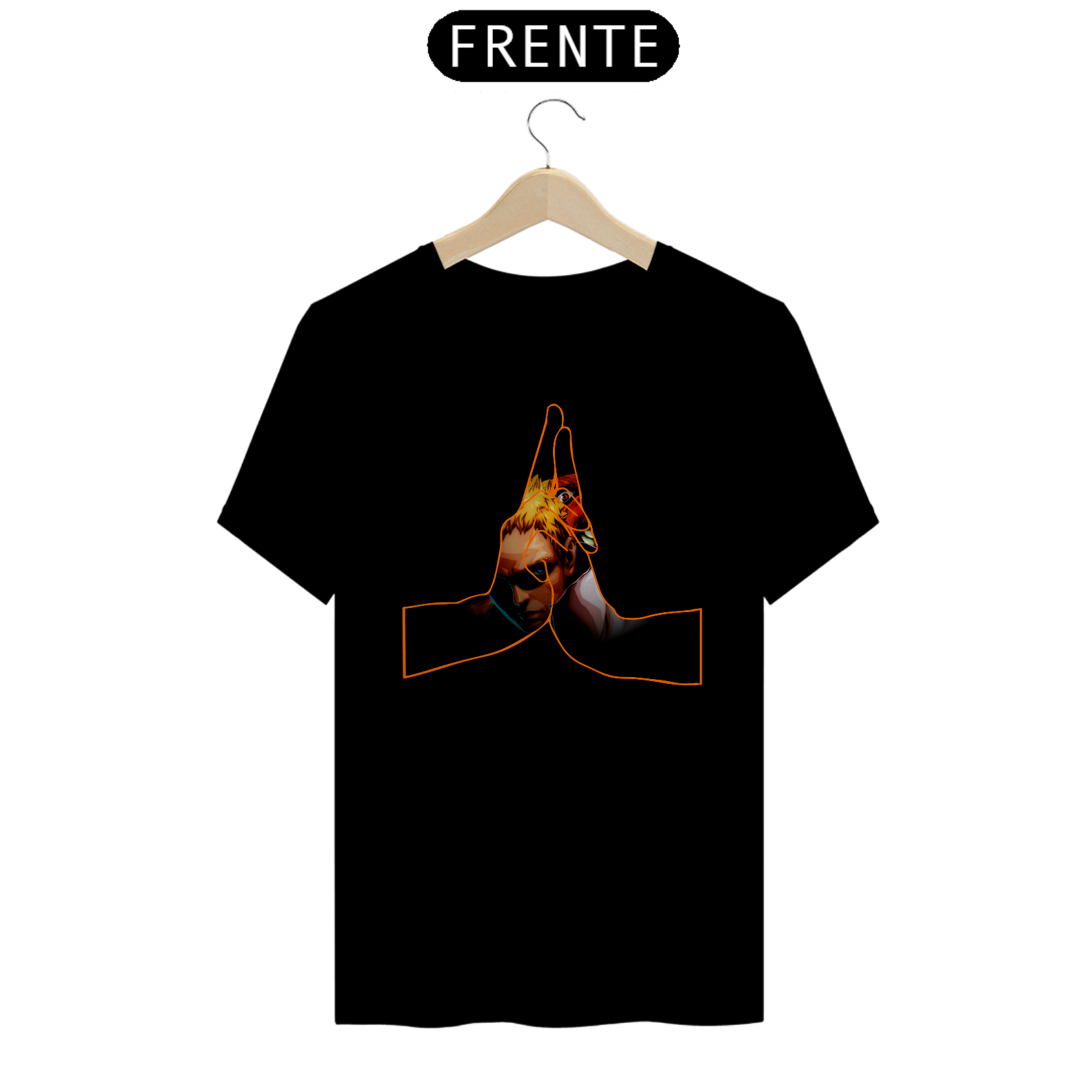 Camiseta - Naruto e Kurama