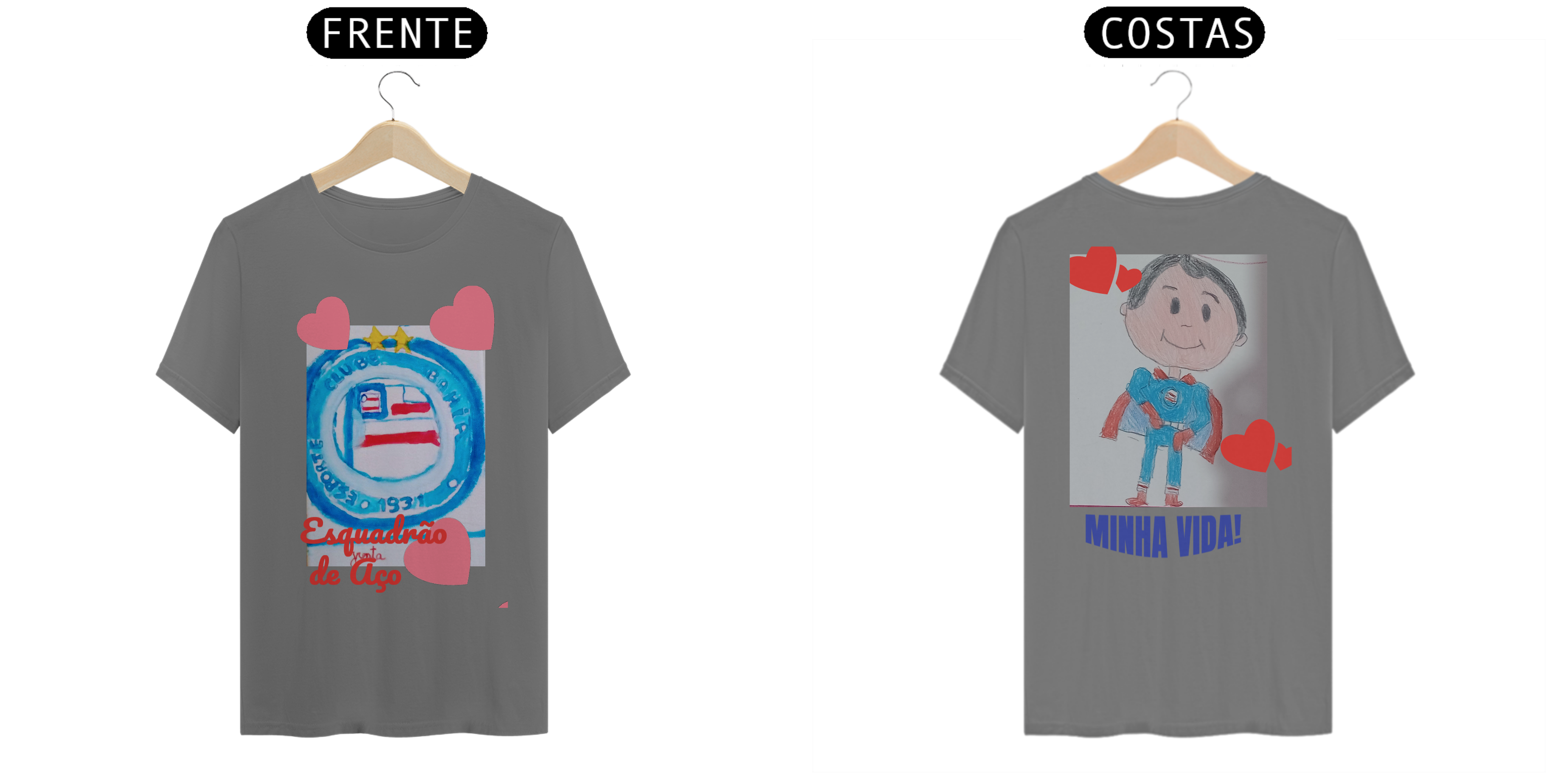 Nome do produto: camiseta Bahia esquadrão 4 cores