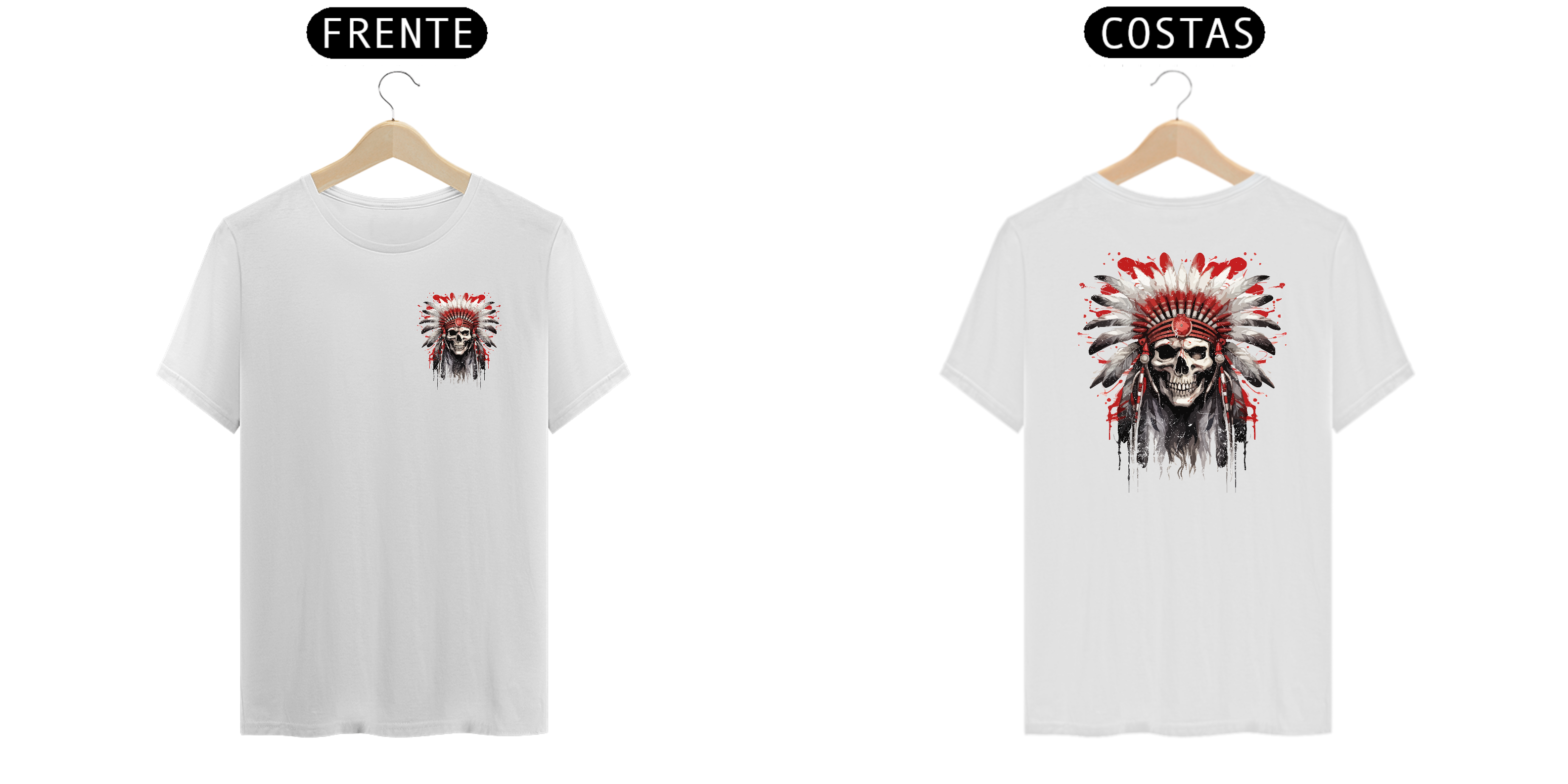 Camisa Masculina - Native American - Cherokee