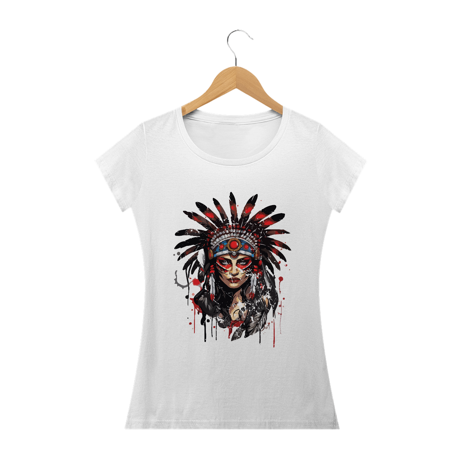 Camisa Feminina - Native American - Zuni