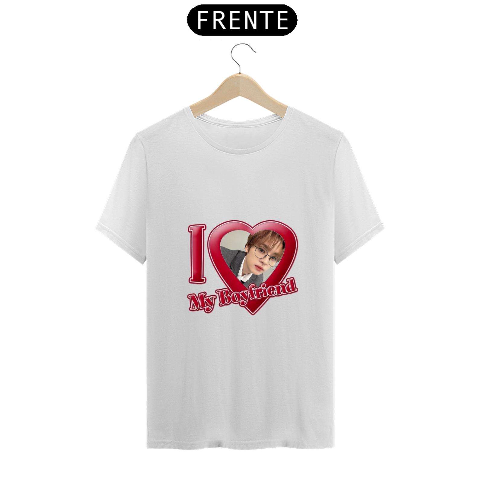 Camiseta boyfriend LEE KNOW