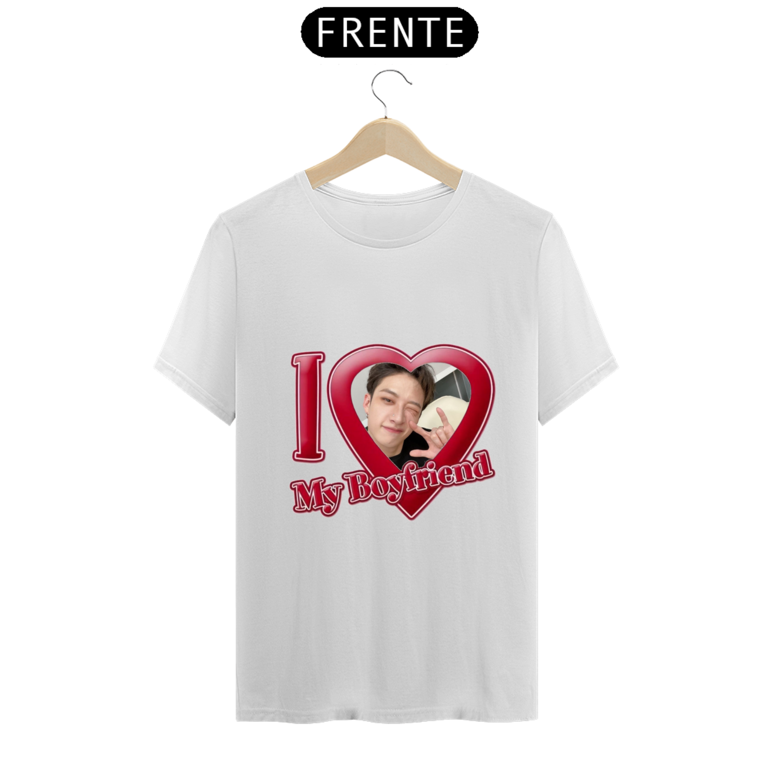 Camiseta boyfriend BANG CHAN