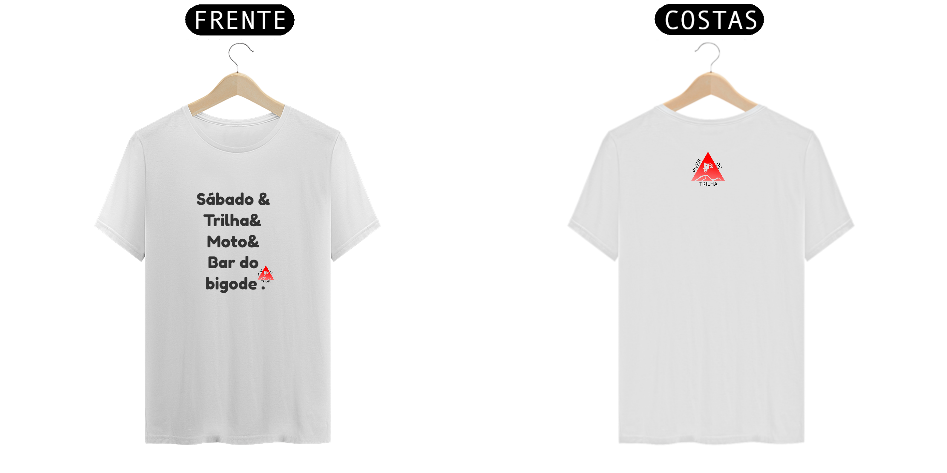 Camiseta, sábado& trilha& moto& bar do bigode