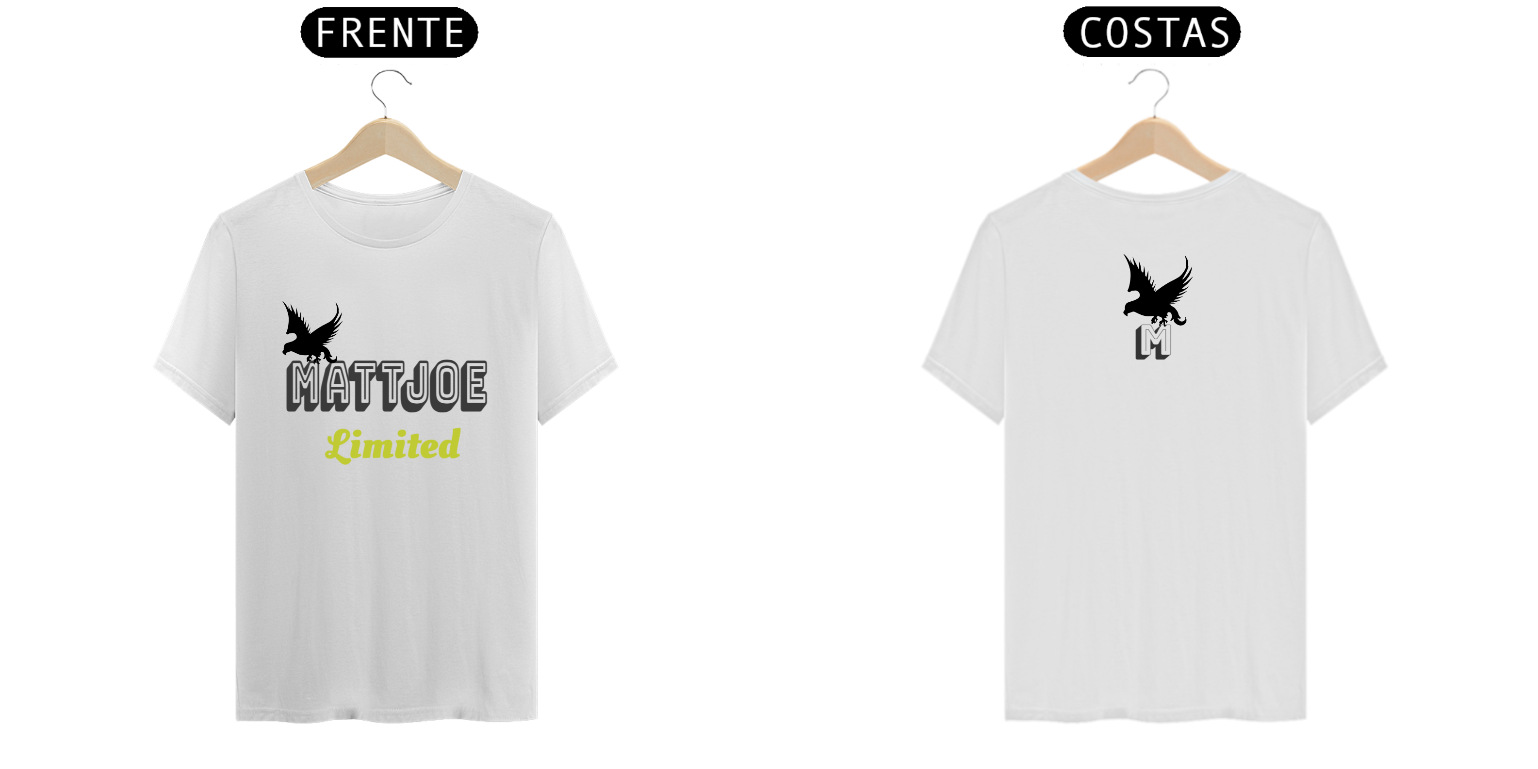 Camiseta Mattjoe limited, exclusiva, branca!