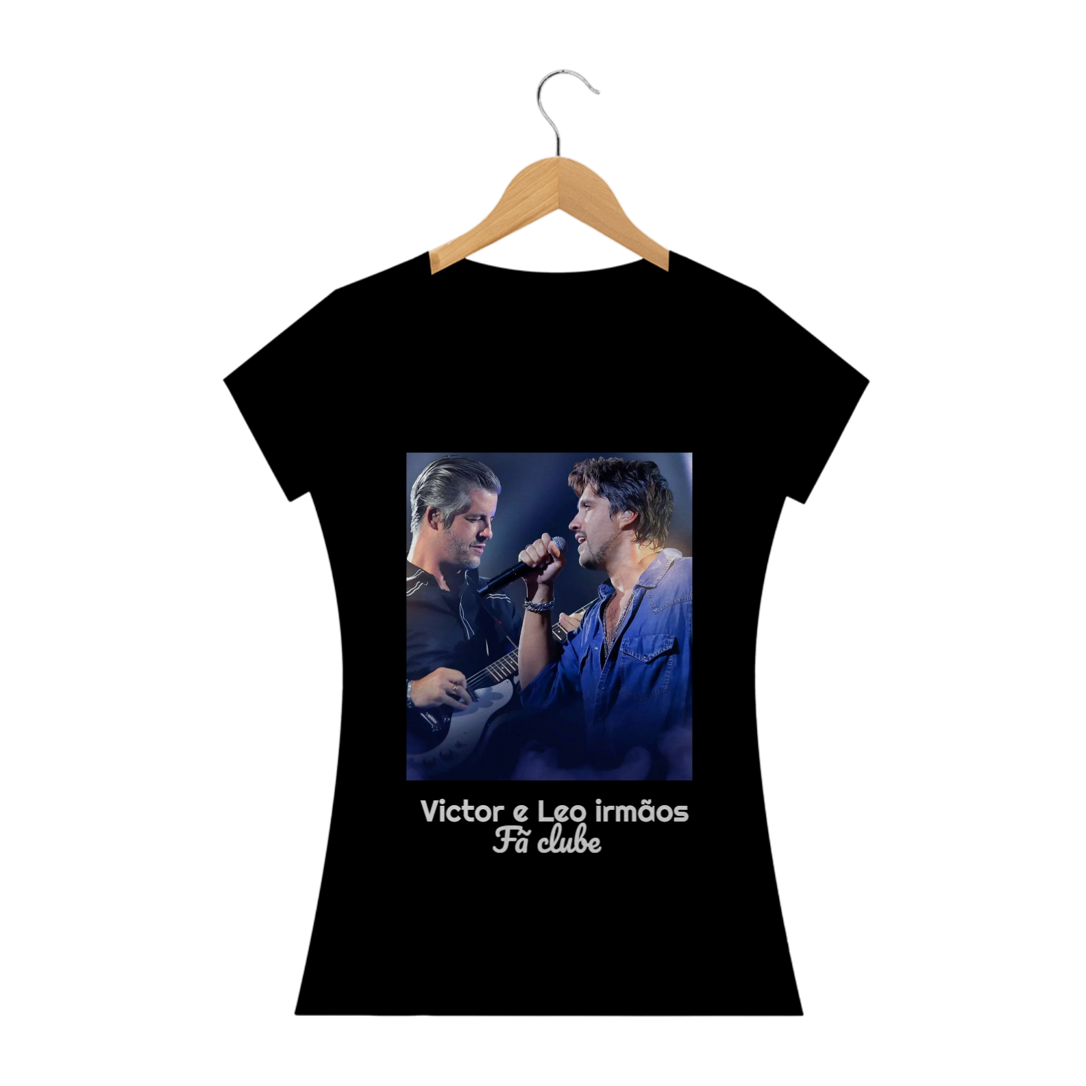 Camiseta, fã clube, victor e leo