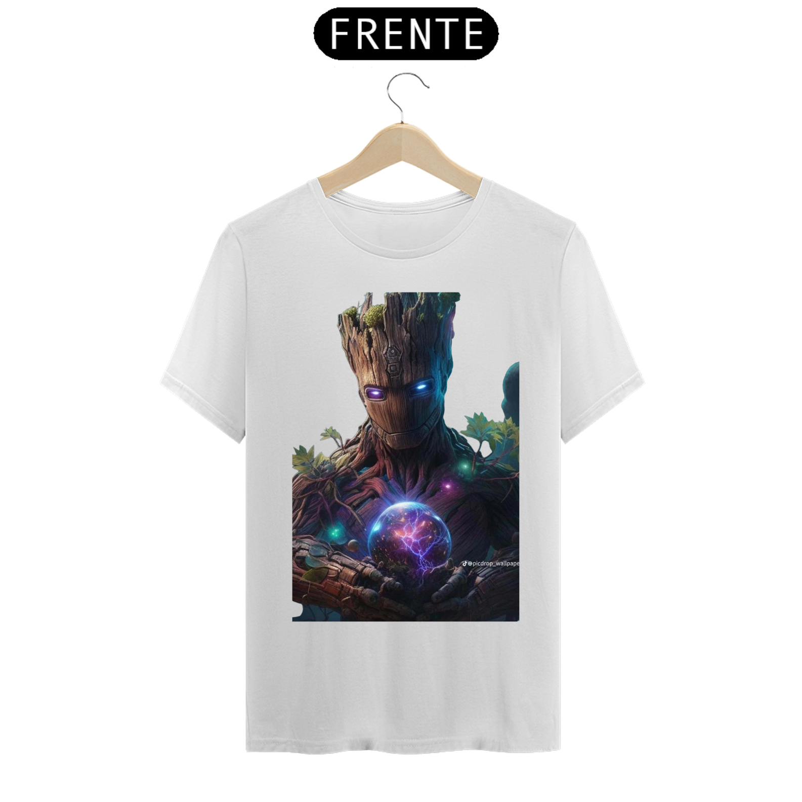 Nome do produto  camisetas groot