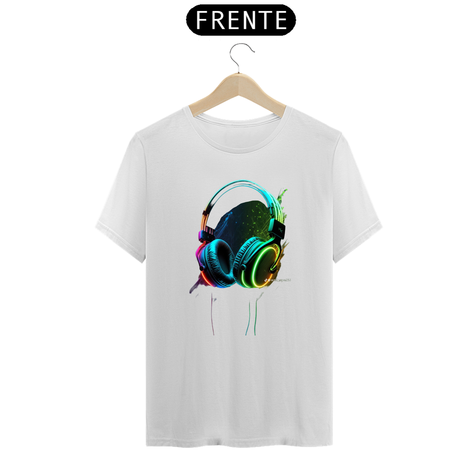 Nome do produto  camiseta fone