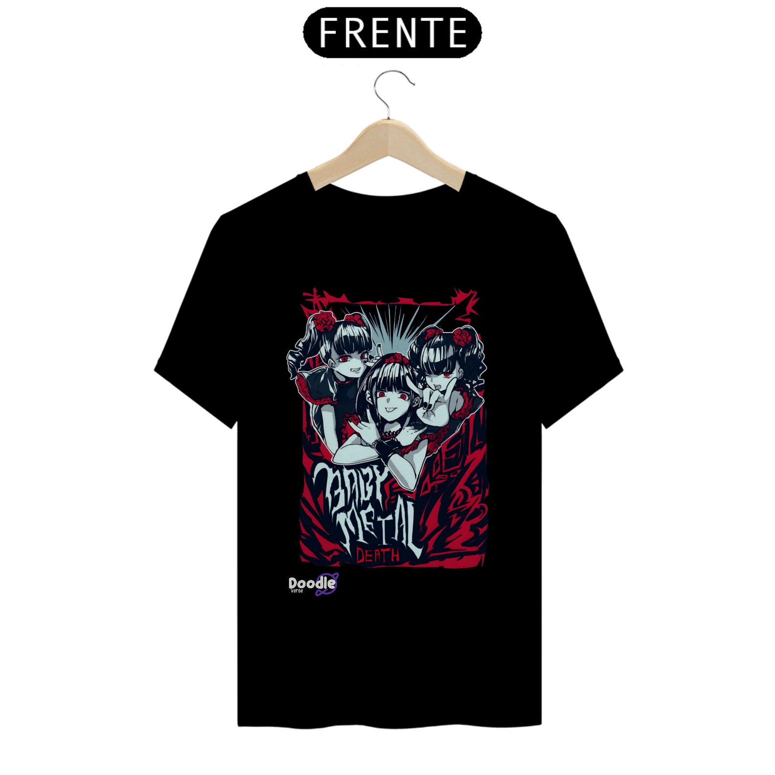 Camisa T-SHIRT QUALITY- Baby Metal