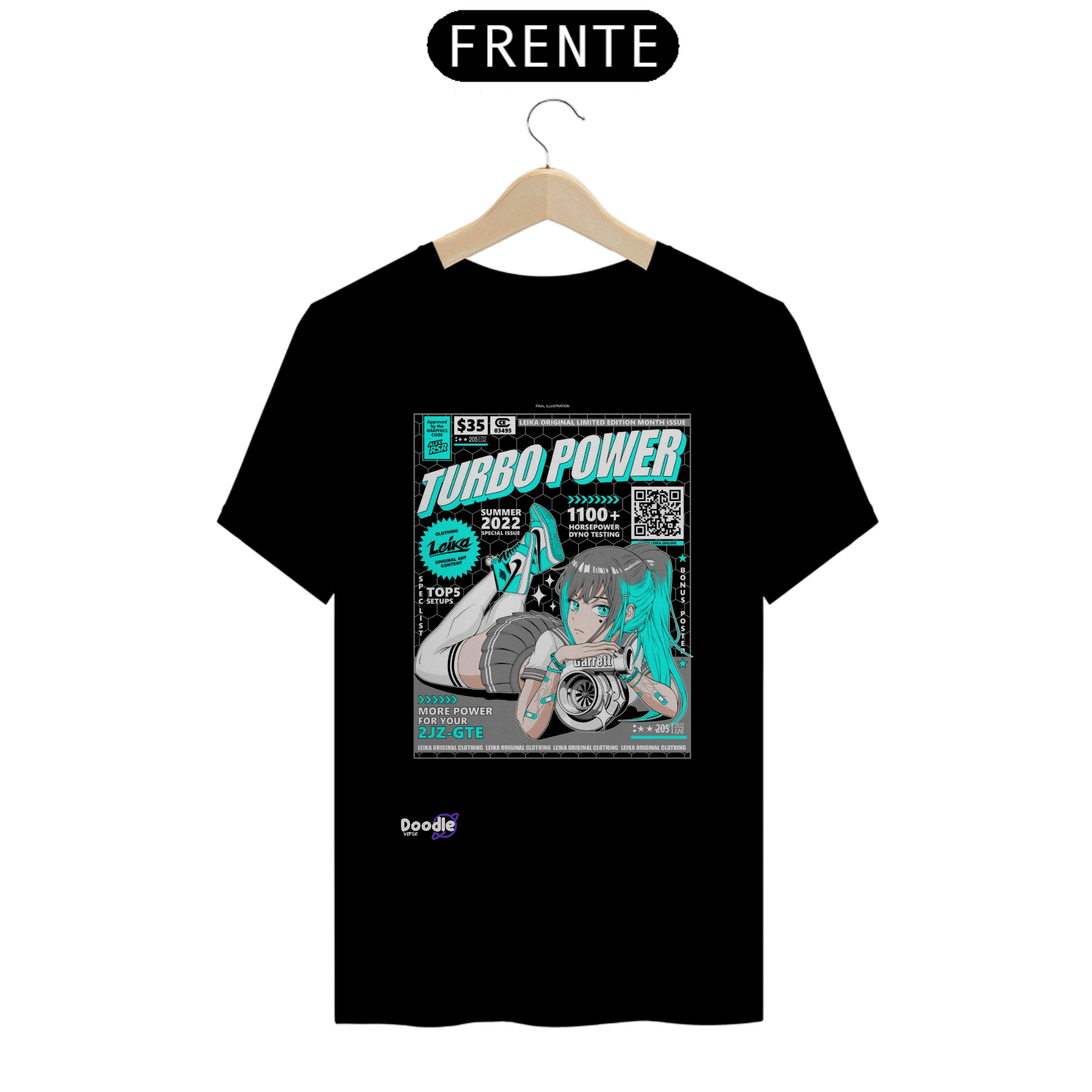 Camisa T-SHIRT QUALITY- TURBO POWER