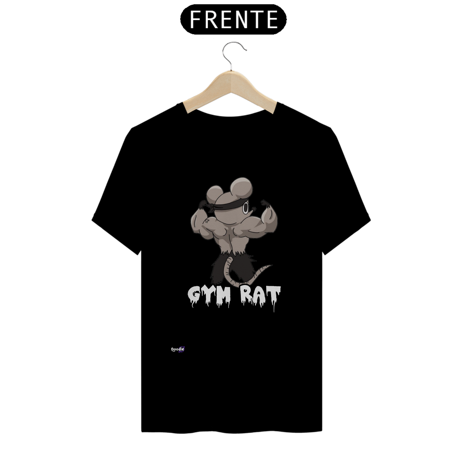 Camisa T-SHIRT QUALITY- GYM RAT