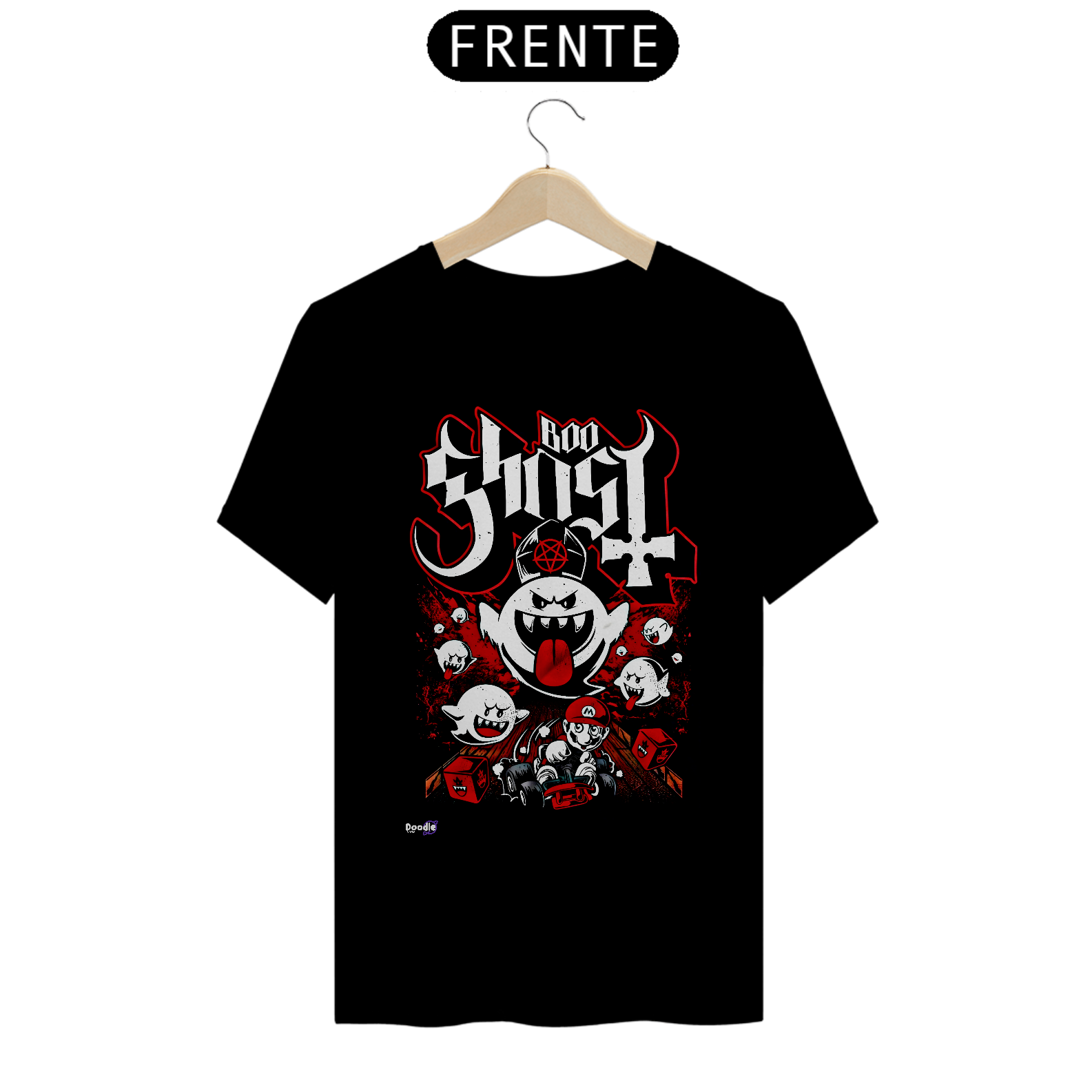 Camisa T-SHIRT QUALITY- Boo Ghost