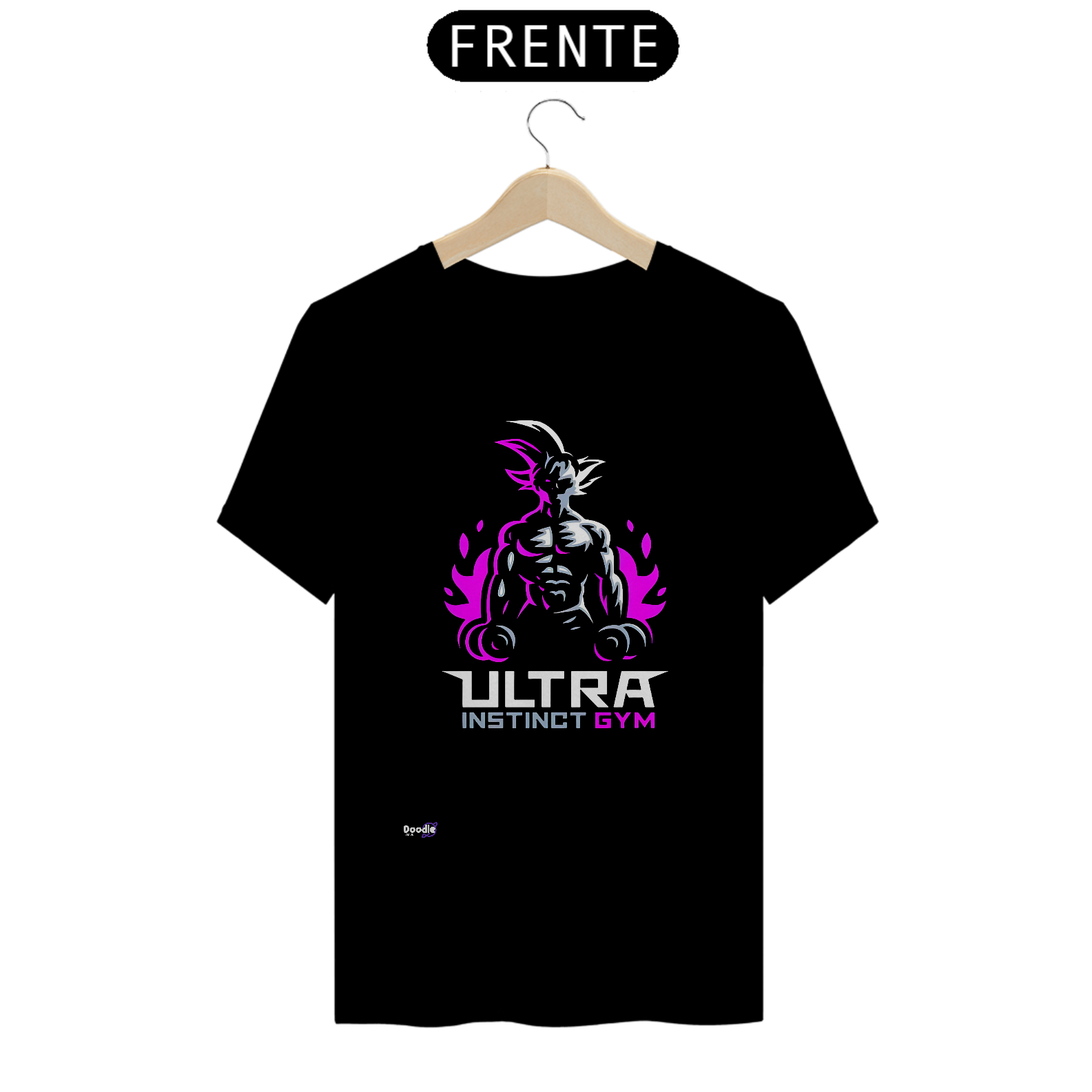 Camisa T-SHIRT QUALITY- Goku ultra instinct