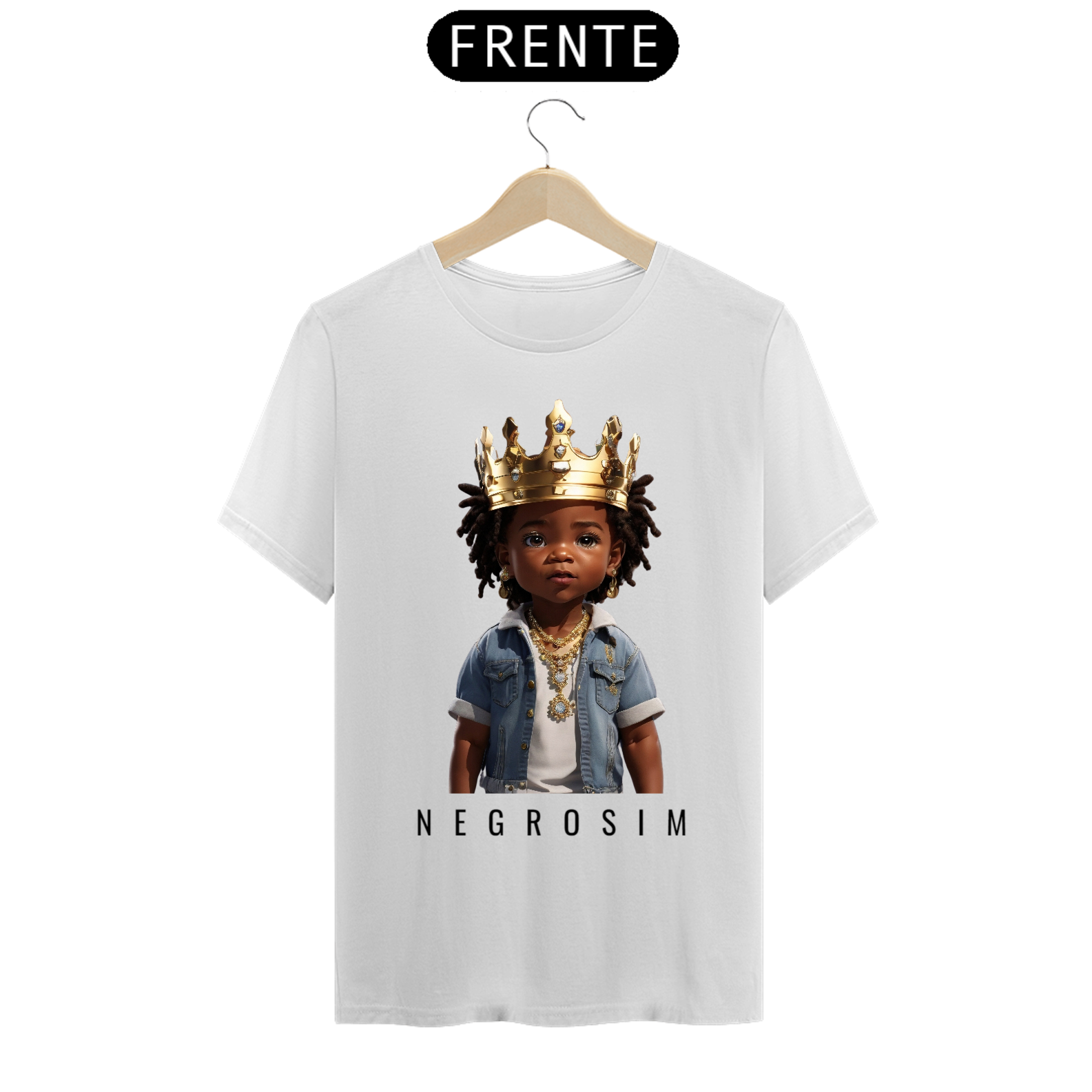 Camiseta Rei Negrosim