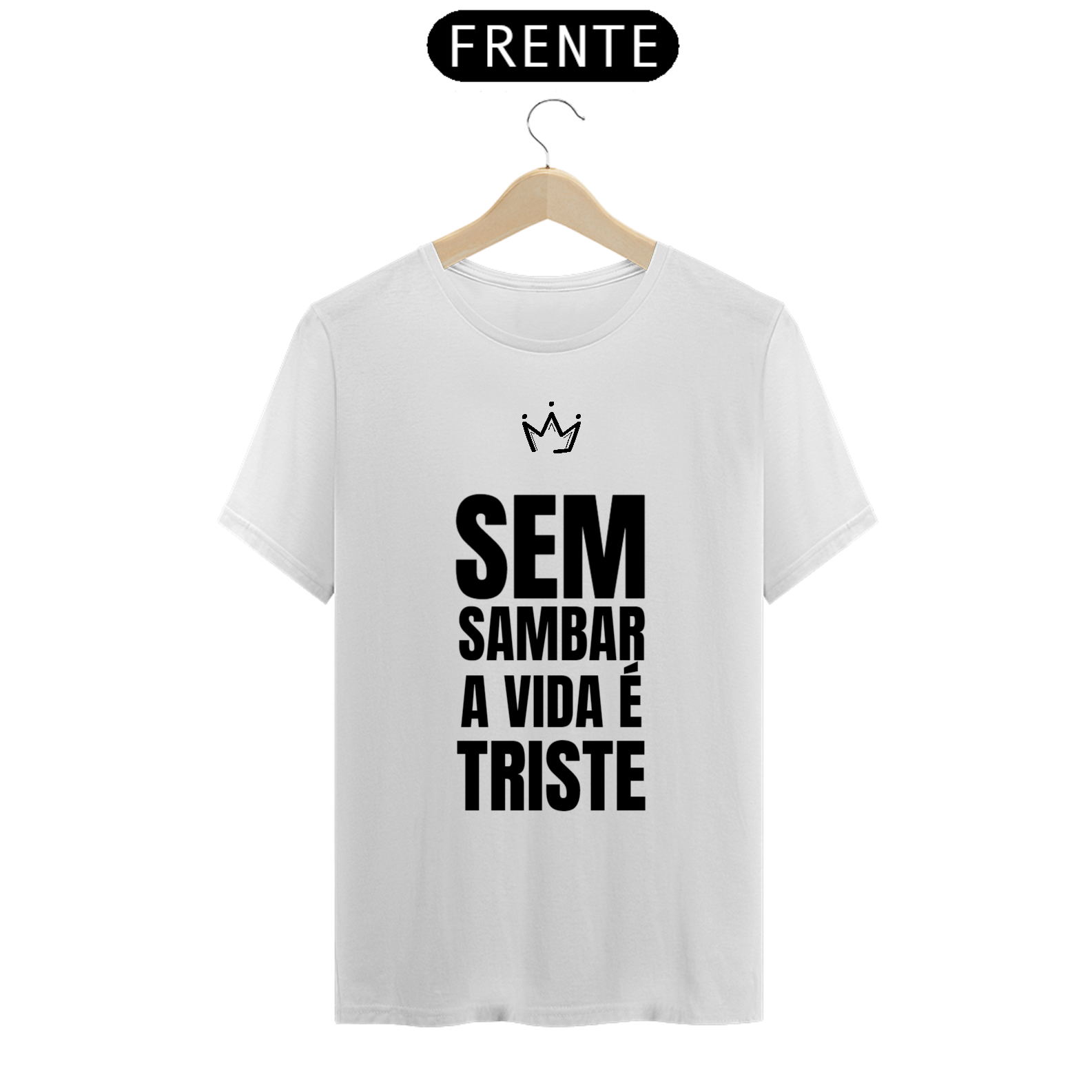Camiseta Sem Sambar Negrosim