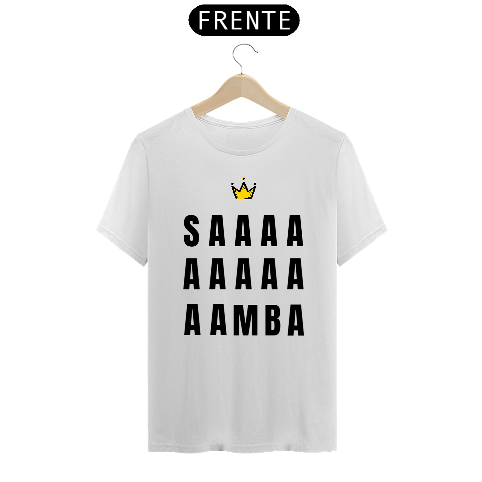 Camiseta Saaaba Negrosim