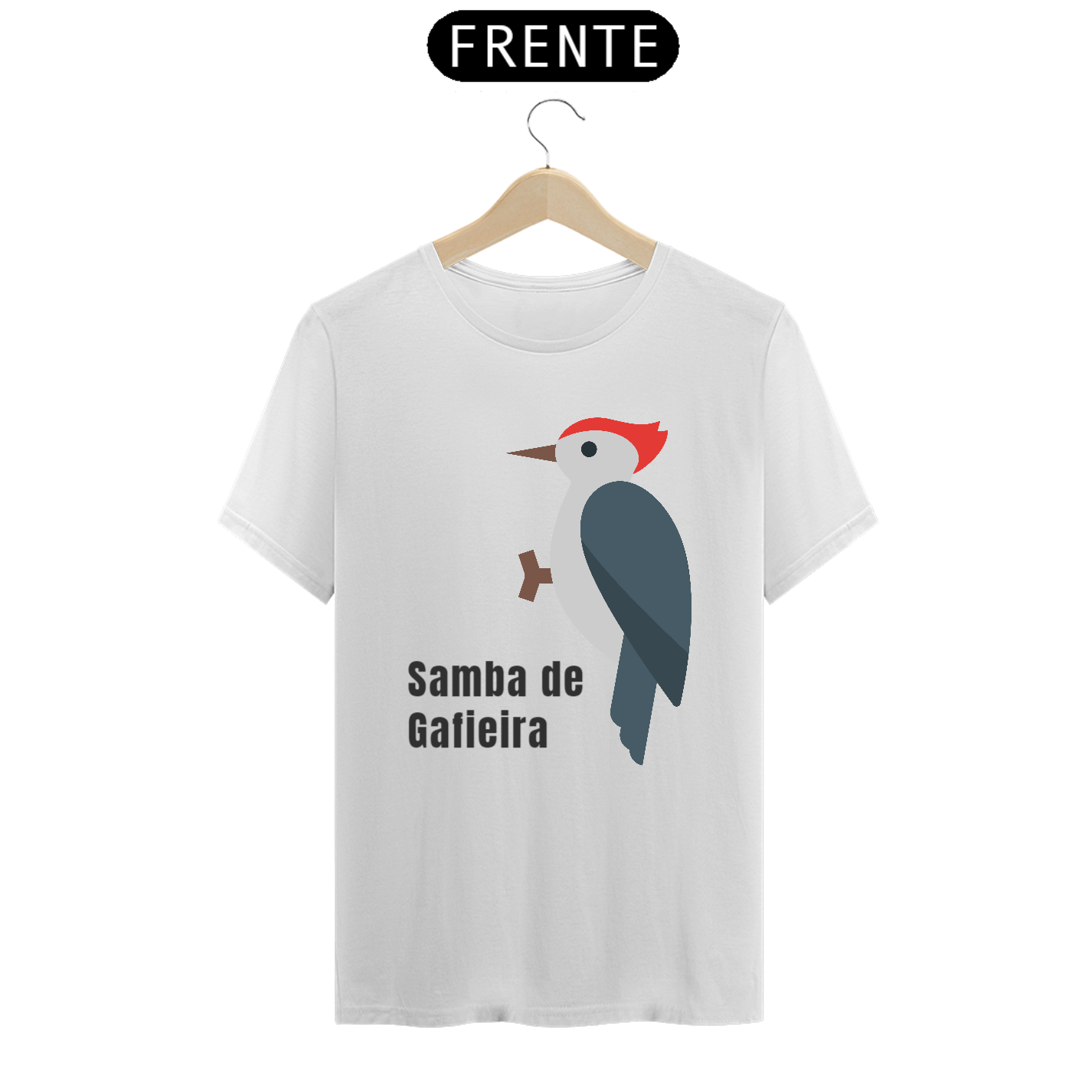 Camiseta Samba Pica Pau Negrosim