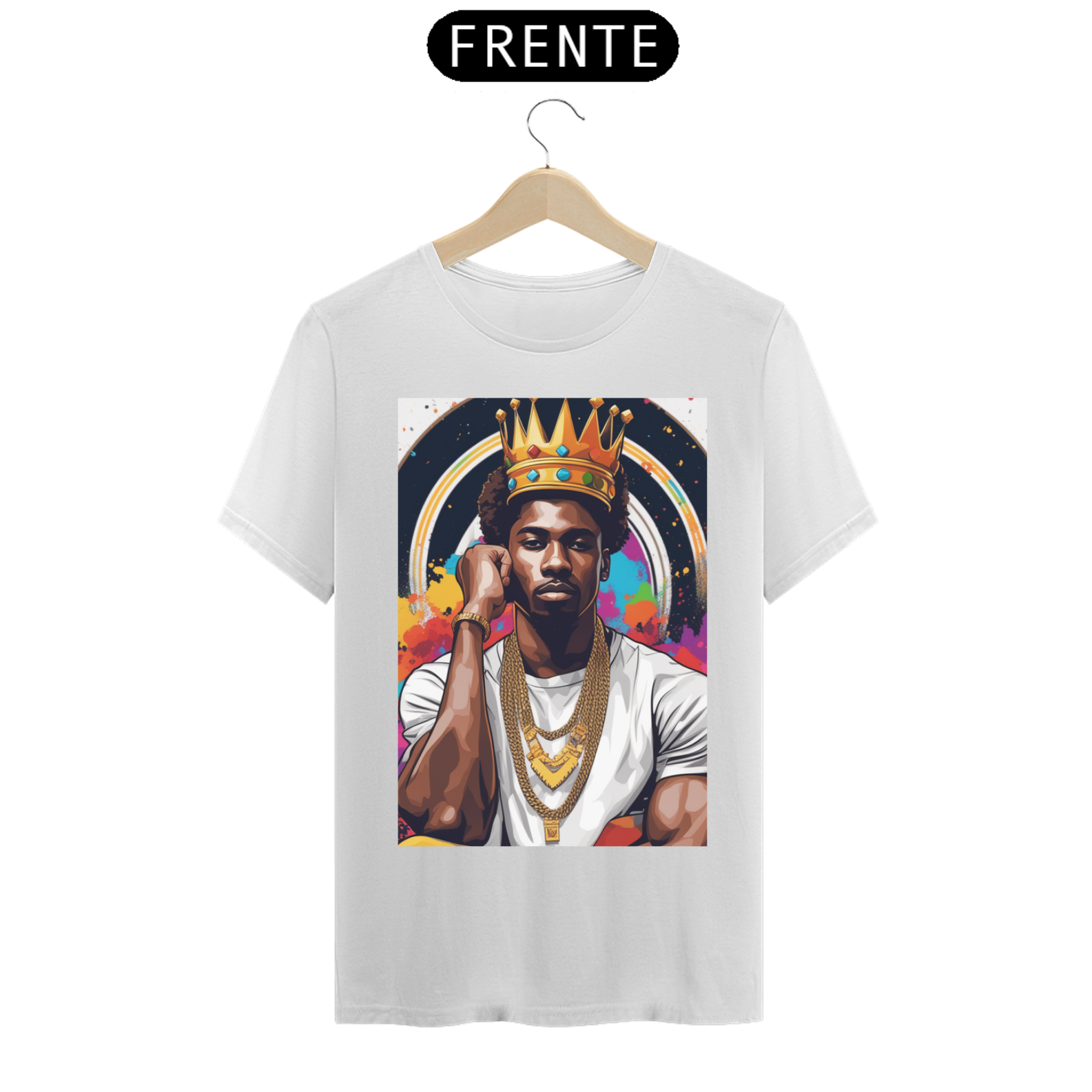 Camiseta Rei Negro Negrosim