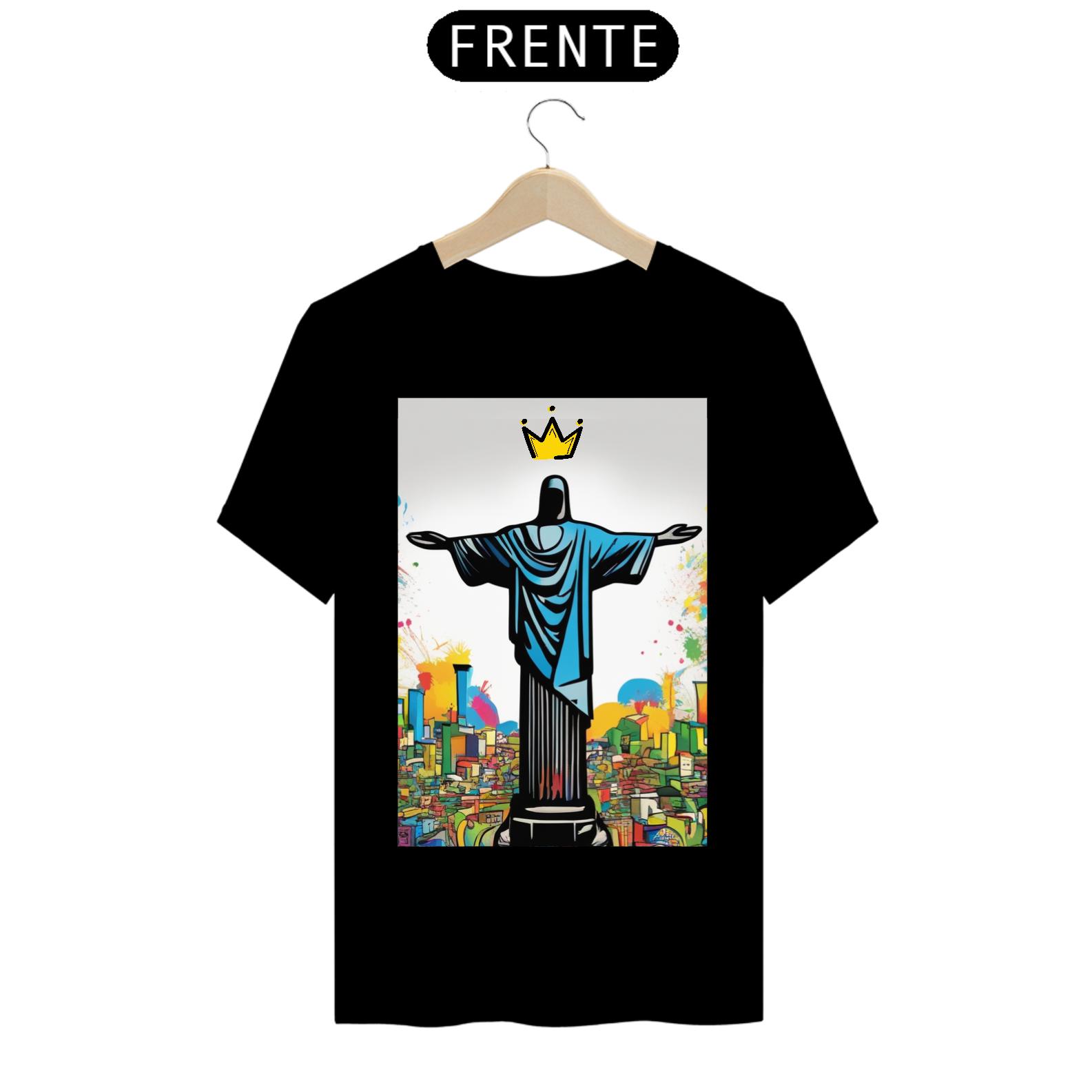 Camiseta Cristo Redentor Negrosim