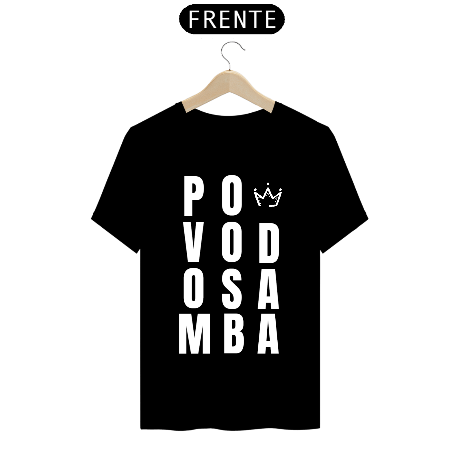 Camiseta Povo Do Samba Negrosim