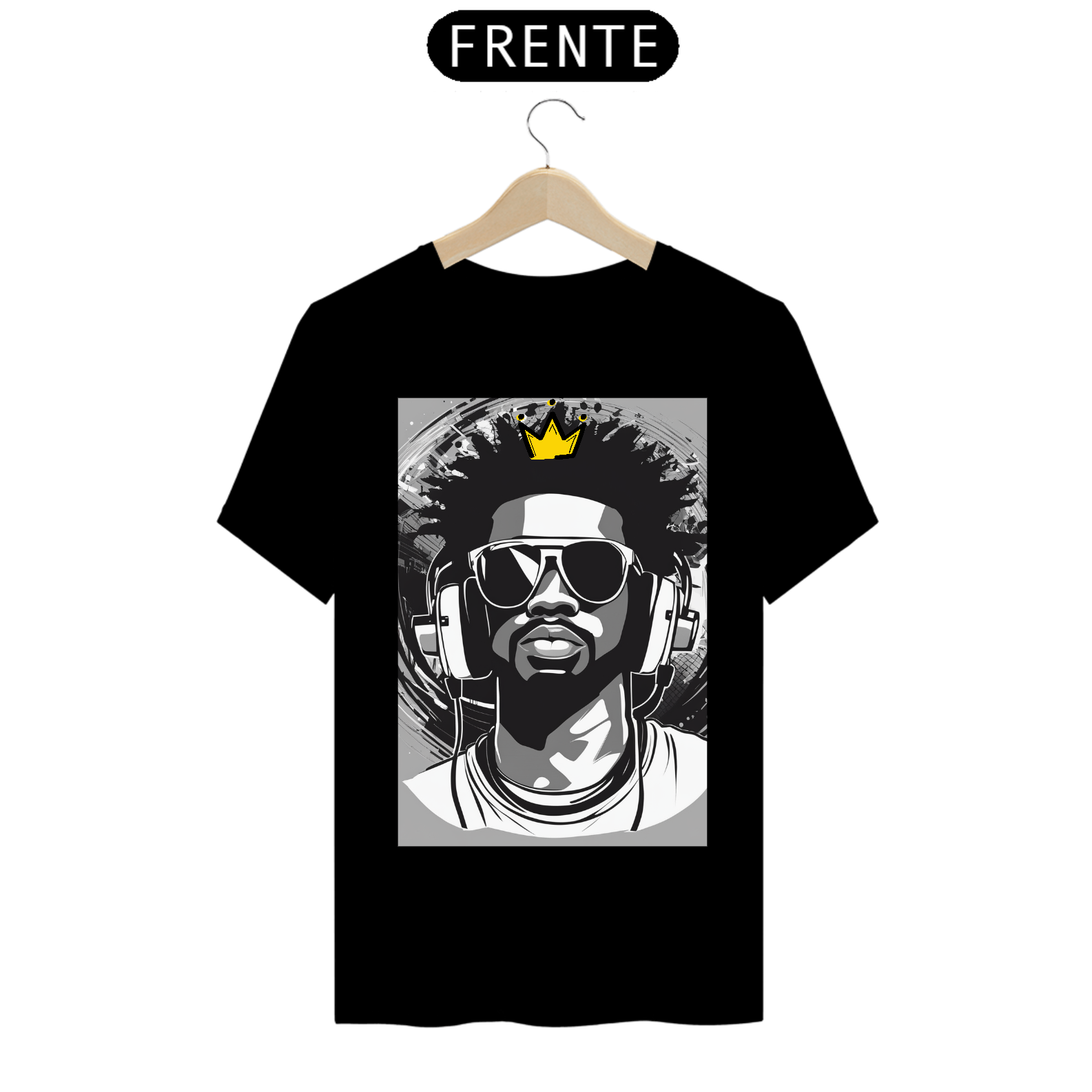 Camiseta Black Music Megrosim