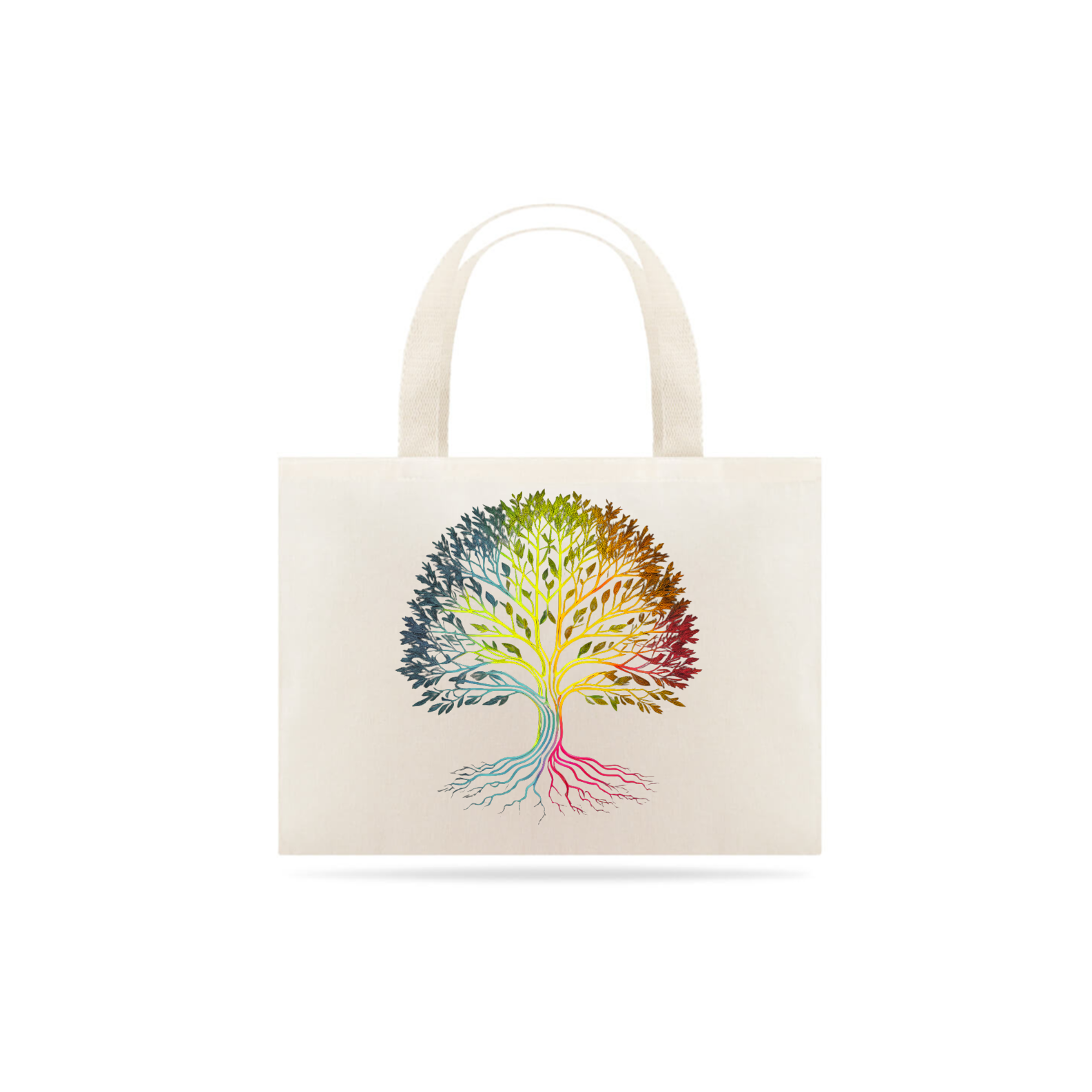 Eco Bag Grande - Natureza Neon (ÁRVORE DA VIDA)
