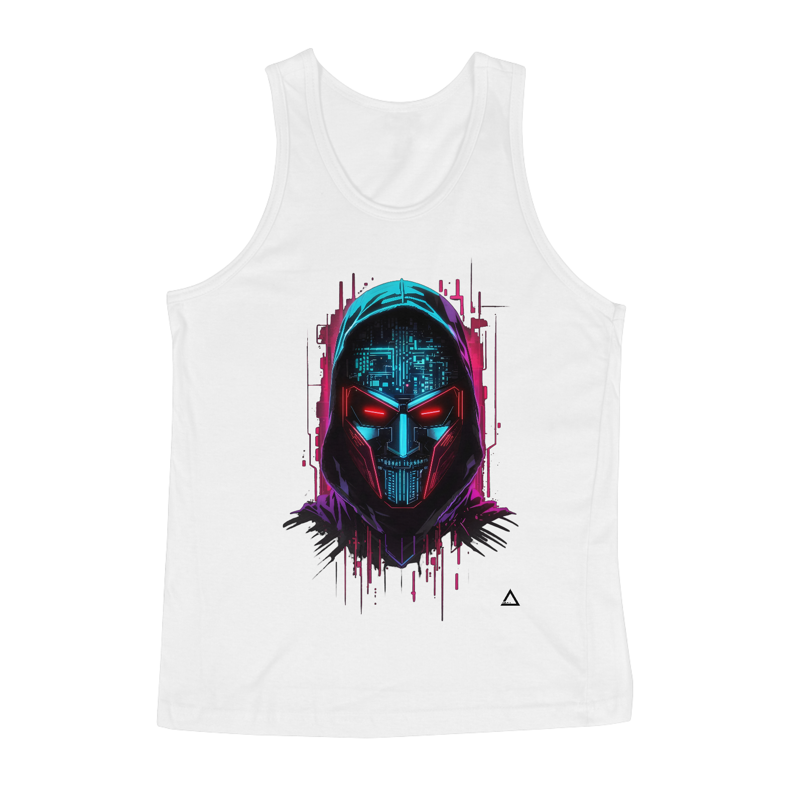 Cyberpunk Mask - Camiseta Regata